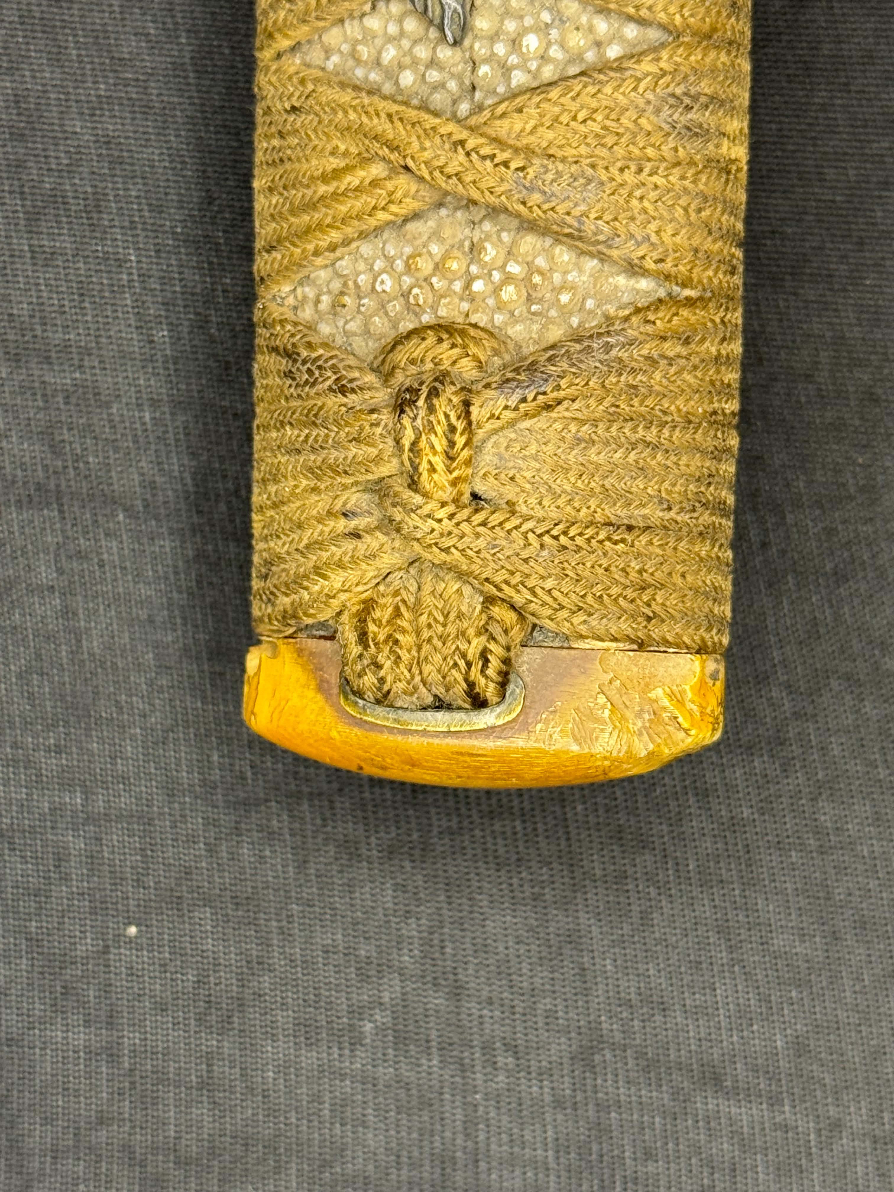 Antique Nihonto - Naginata Naoshi Wakizashi in Koshirae