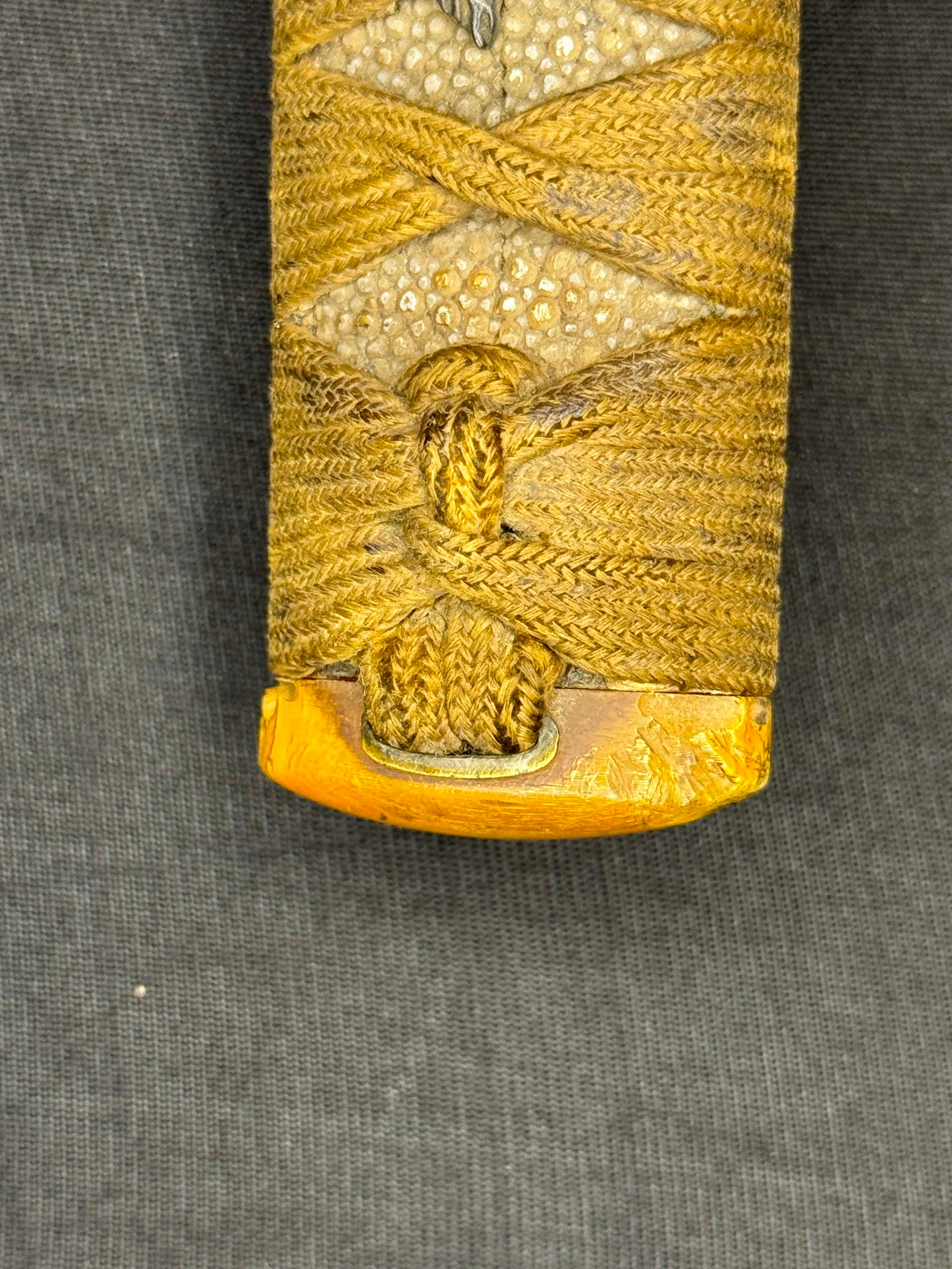 Antique Nihonto - Naginata Naoshi Wakizashi in Koshirae