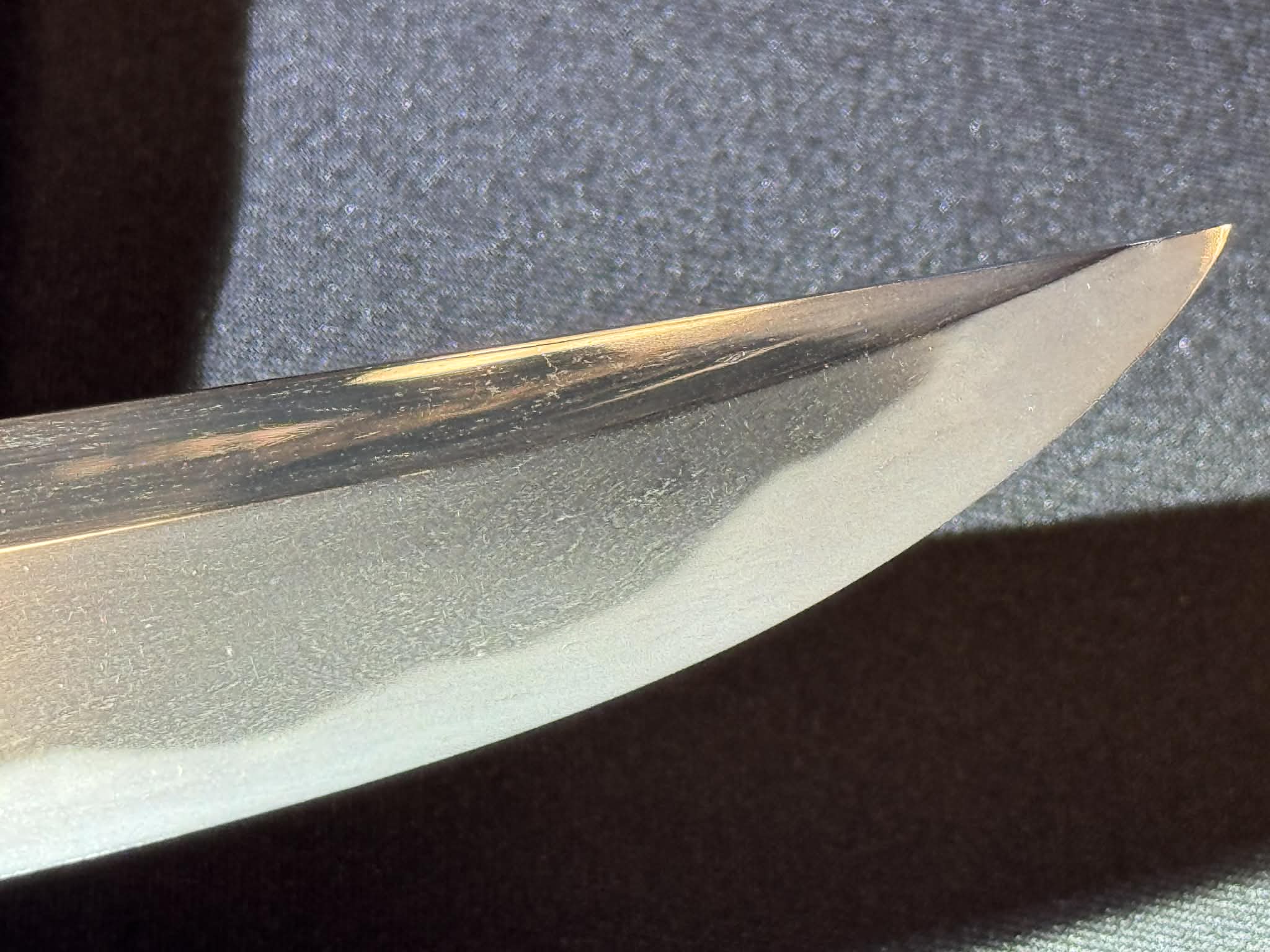 Antique Nihonto - Naginata Naoshi Wakizashi in Shirasaya - signed Echizen Kuni Ju Kanenori, NBTHK certified
