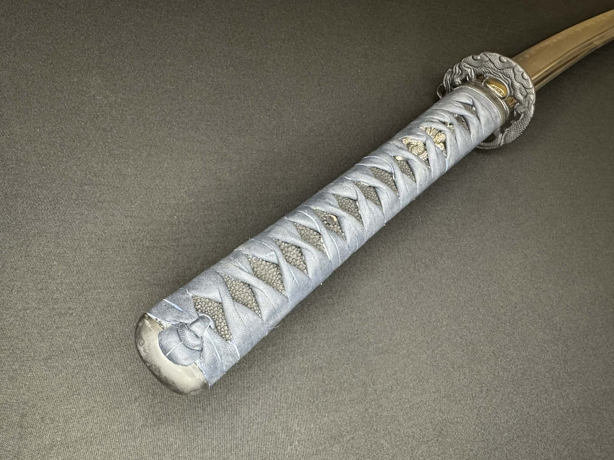 USED Thaitsuki Storm Dragon Katana, 1095 Clay tempered exclusive