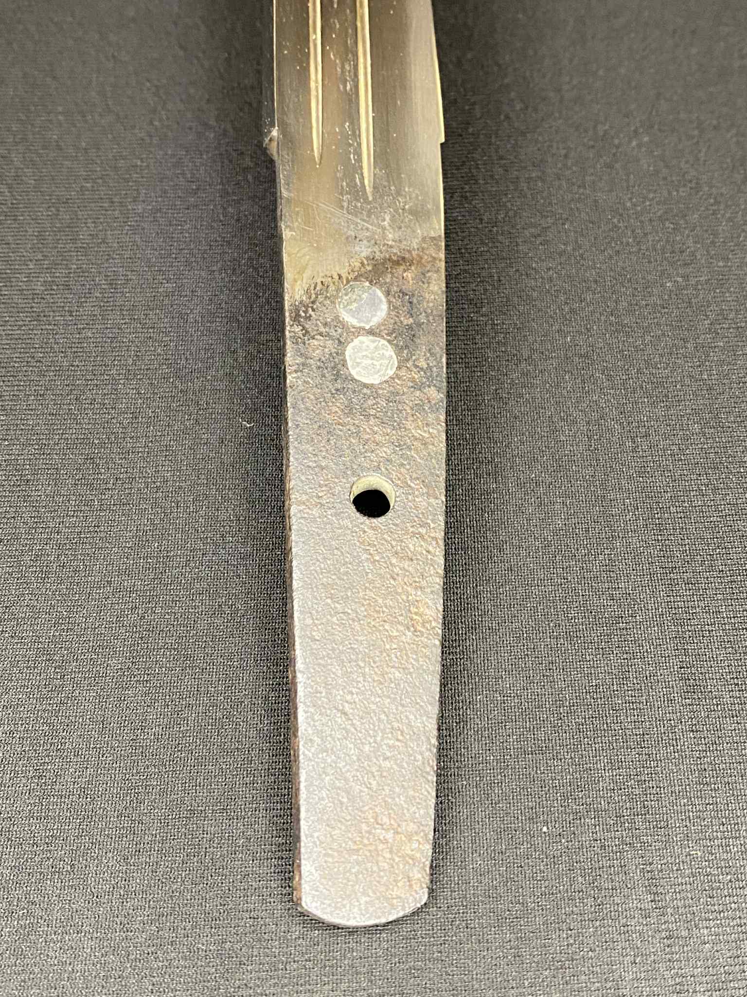 Antique Nihonto - Late Muromachi Eiroku Era (450 years old) Tanto in Koshirae, signed Kanemachi, NTHK certified