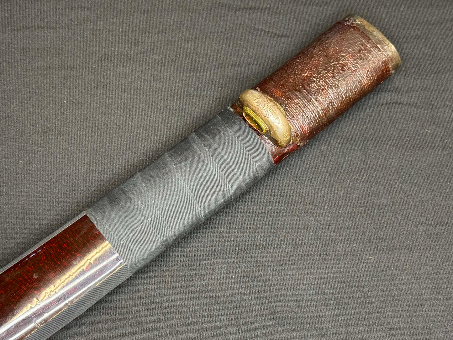 Antique Nihonto - Early Edo (300-350 years old) Katana in Koshirae, signed Yokoyama Ueno Daijo Fujiwara Sukesada (not verified)