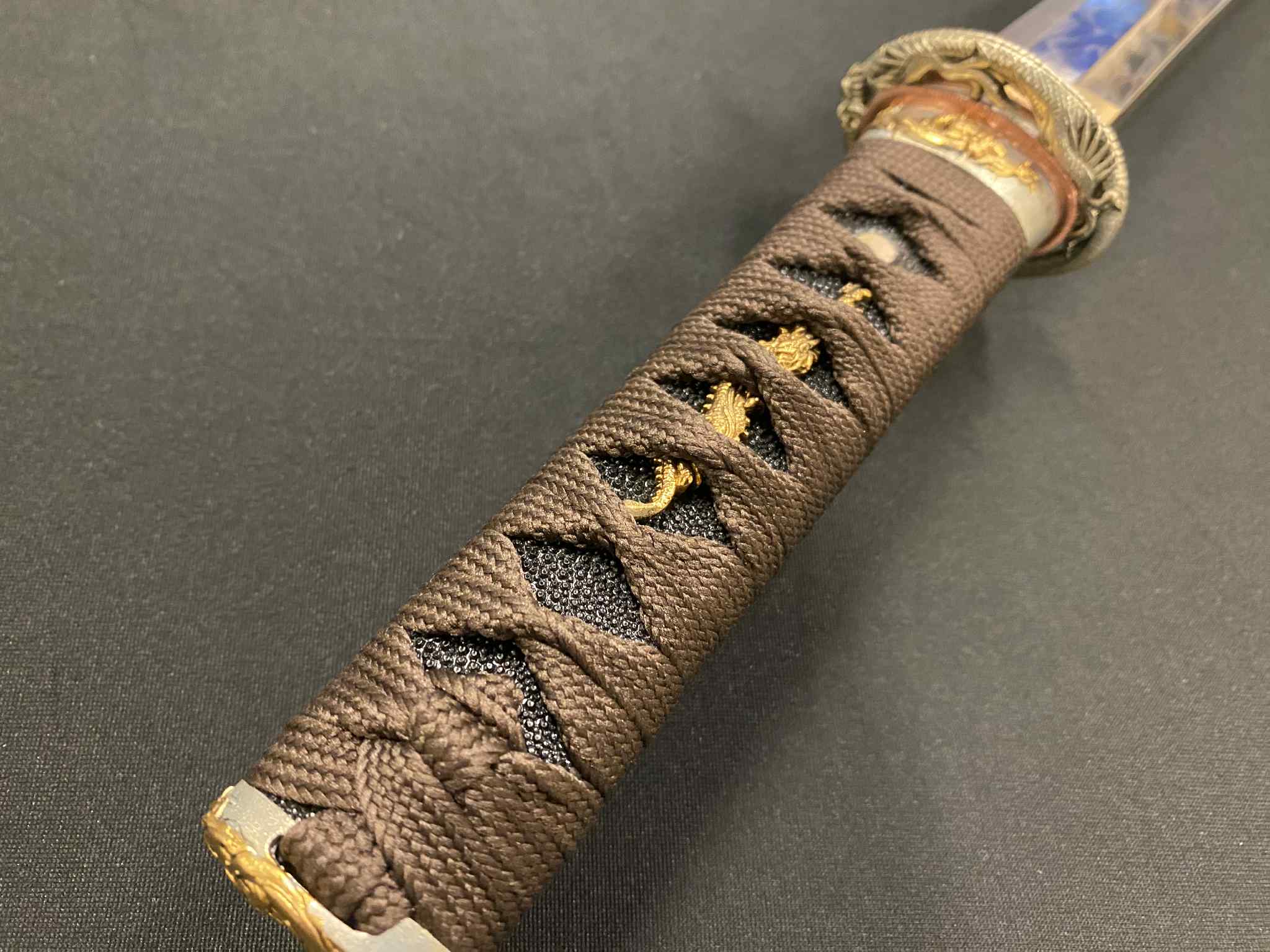Phoenix Armory Tanto - Fire Dragon - T10 Hitatsura Wildfire Hamon