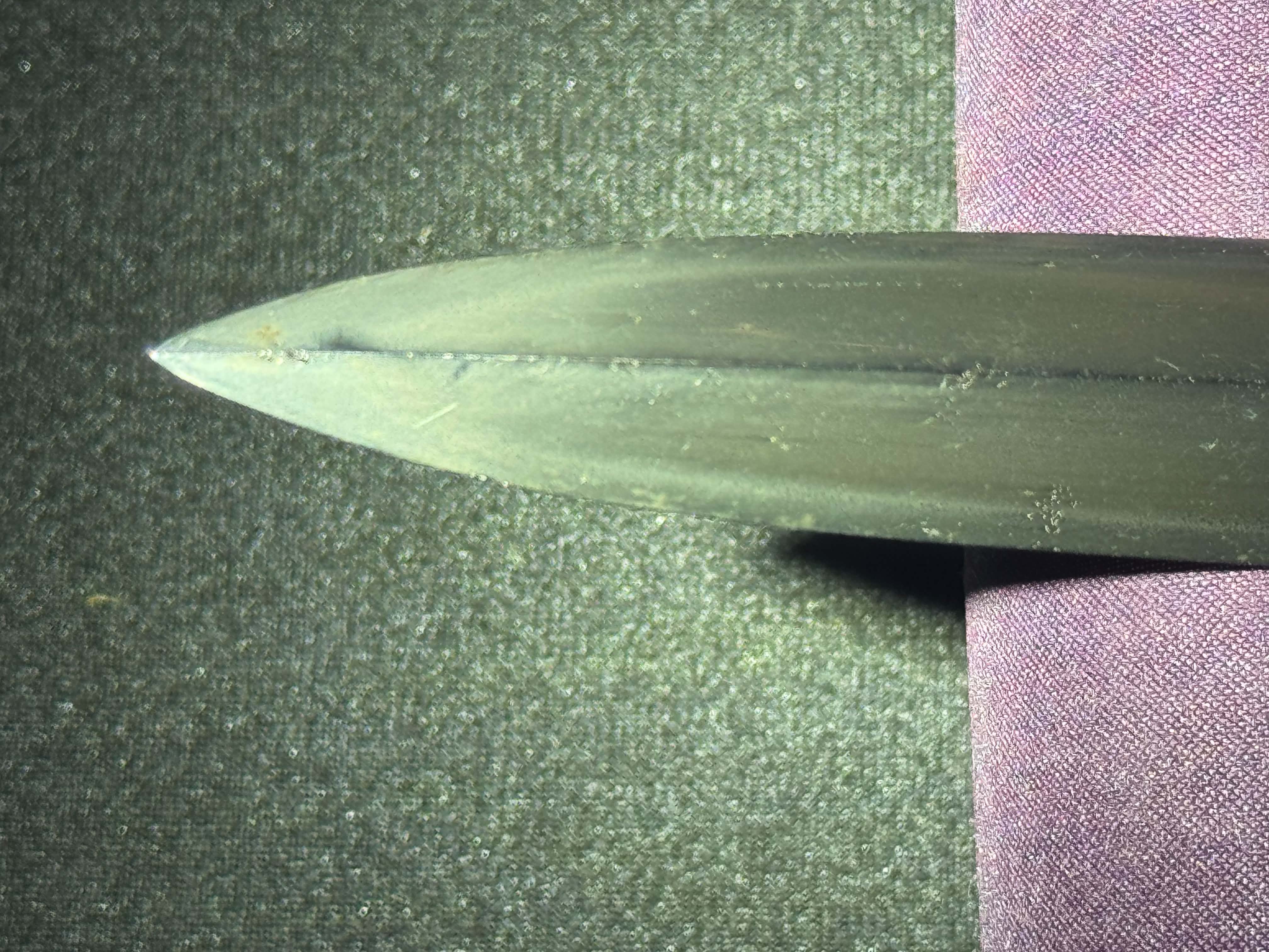 CONSIGNMENT Antique Nihonto - Yari in Shirasaya, signed Sagami no Kami Fujiwara Masatsune, NBTHK certified