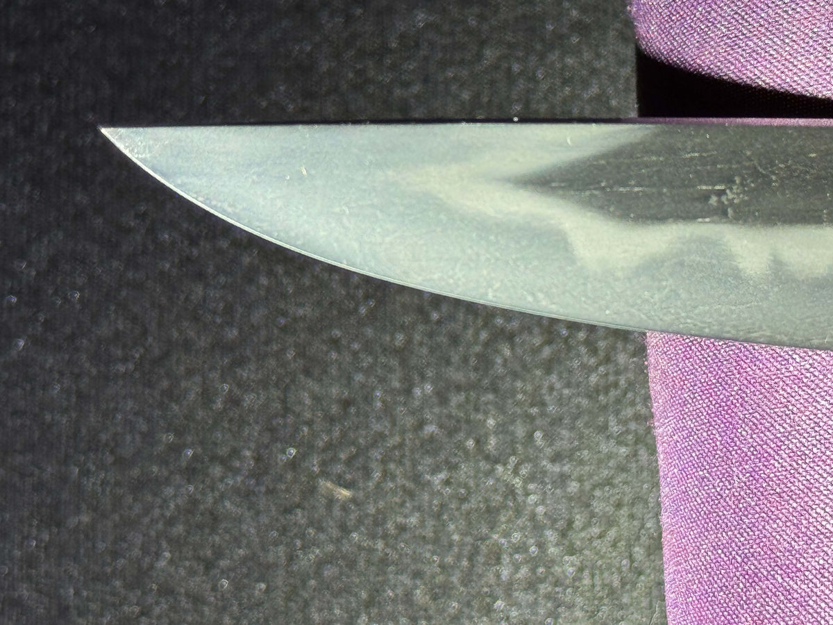 Antique Nihonto - Tanto in Shirasaya, signed Bishu Osafune Sukesada, NBTHK certified