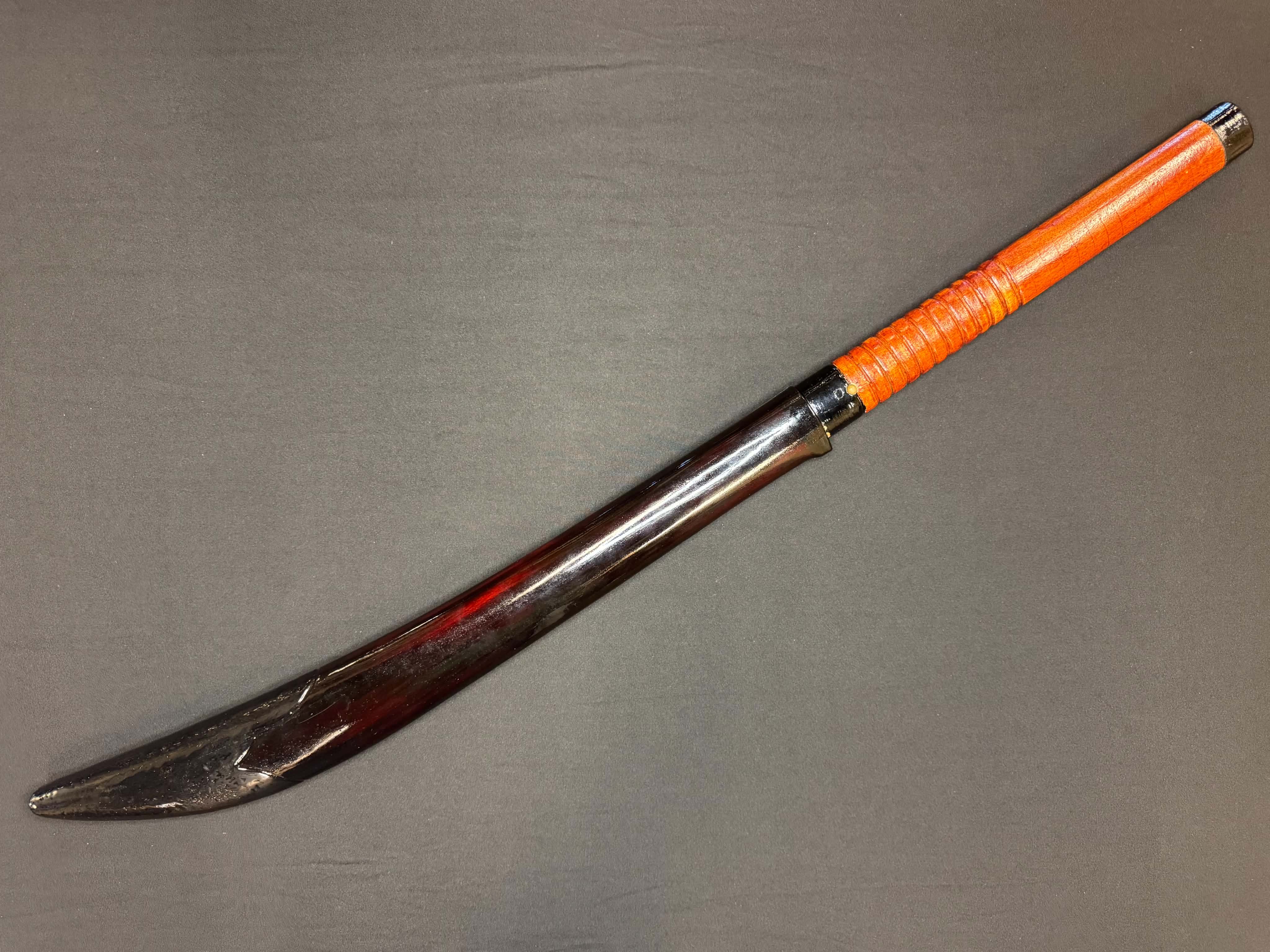 Antique Nihonto - Long Habaki Naginata in Koshirae