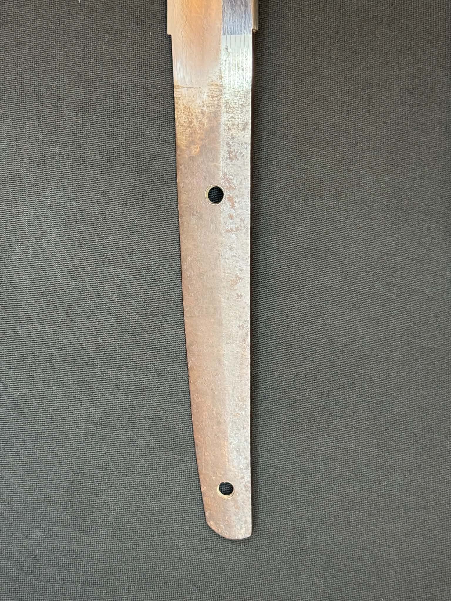 Antique Nihonto - Shobu Katana in Shirasaya - NBTHK attributed to Fuyuhiro