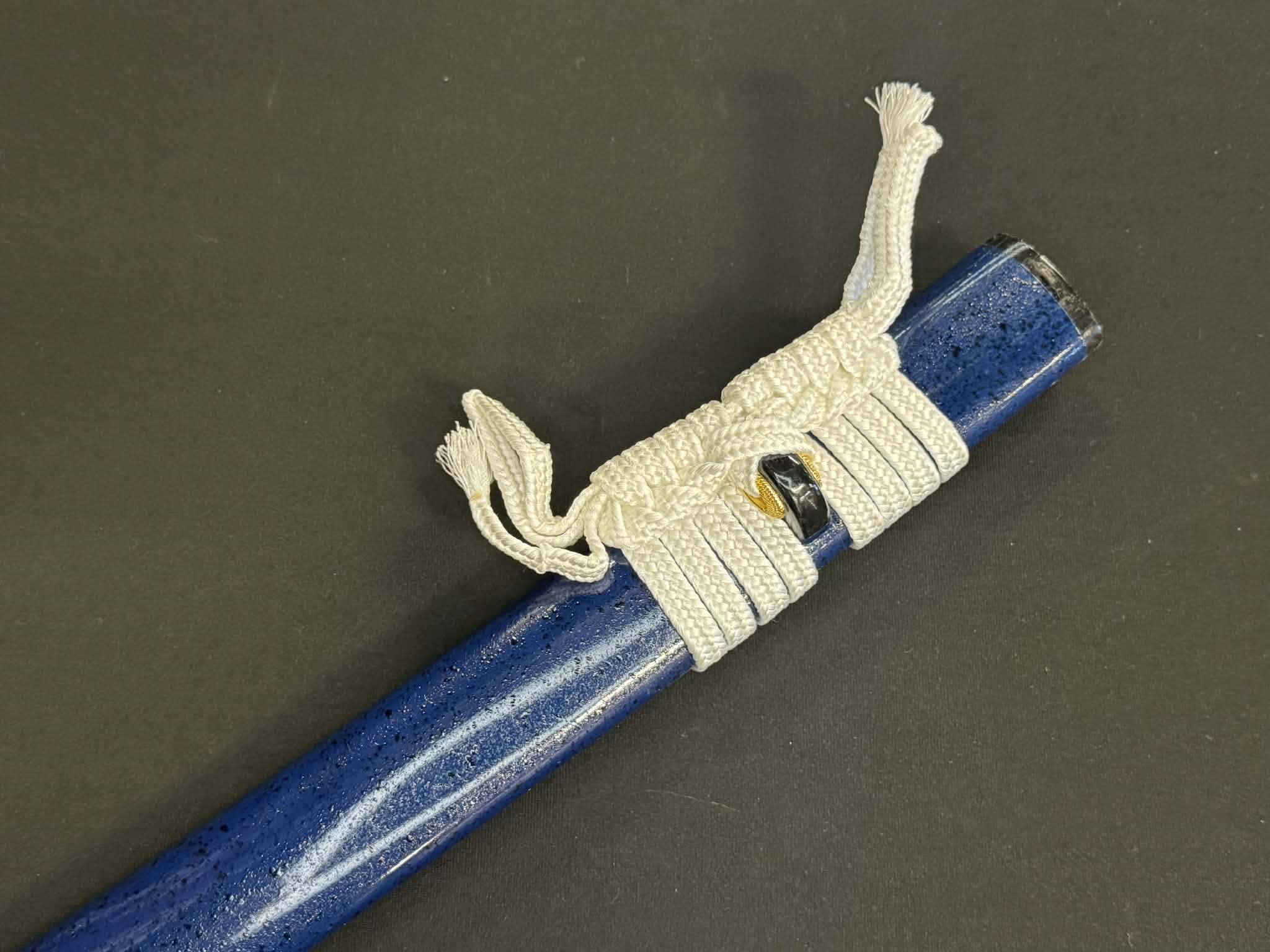 Moritaka Razor Katana -  Navy Iron - T10 Togari Hamon