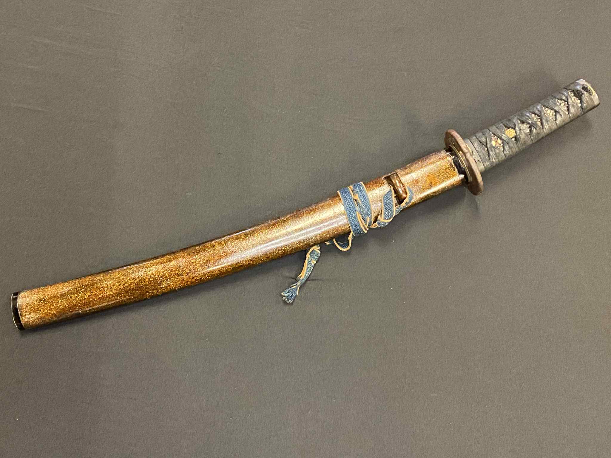 Antique Nihonto - Wakizashi in Horse-themed Koshirae- Late Muromachi Period (4-500 years old)