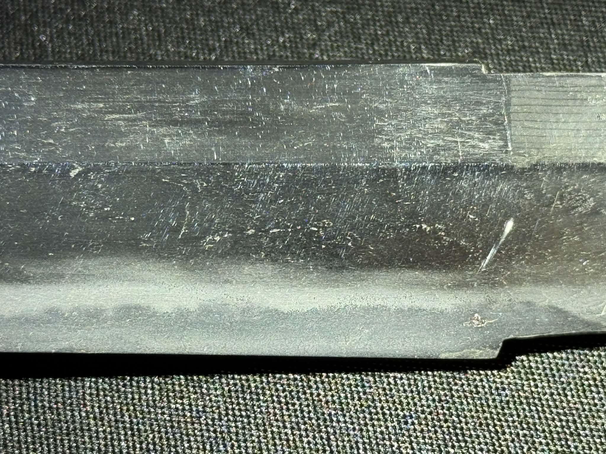 Antique Nihonto - Late Muromachi  (500 years old) Nagamaki Naoshi Wakizashi in Shirasaya, signed Yasunori (NBTHK certified)