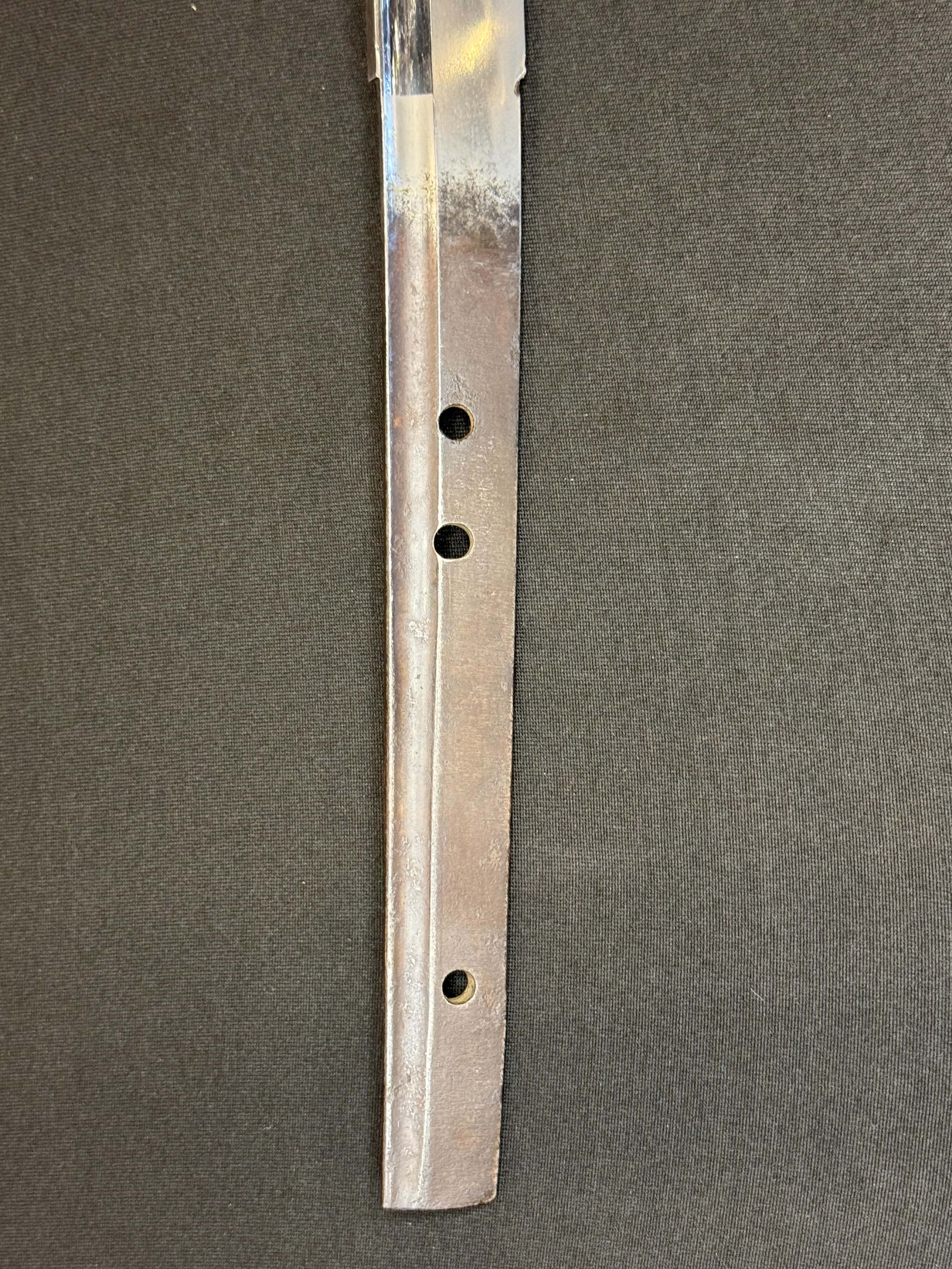 Antique Nihonto - Late Muromachi (500 years old) Katana with Tachi Koshirae, signed Sukemitsu, NBTHK Certified