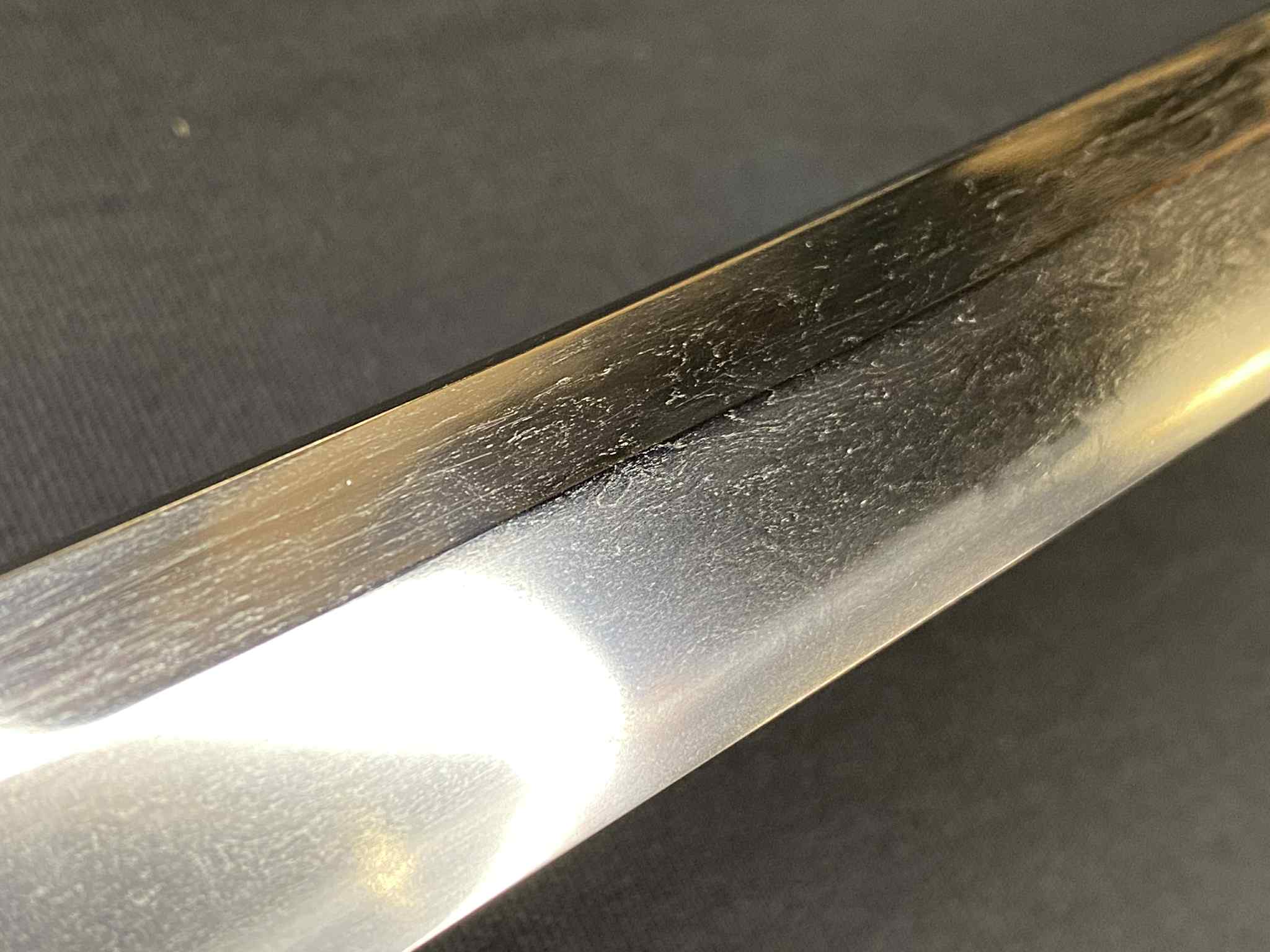 Antique Nihonto - Katana with Tachi Koshirae - Muramachi (5-600 years old) - NBTHK Attributed to Uda