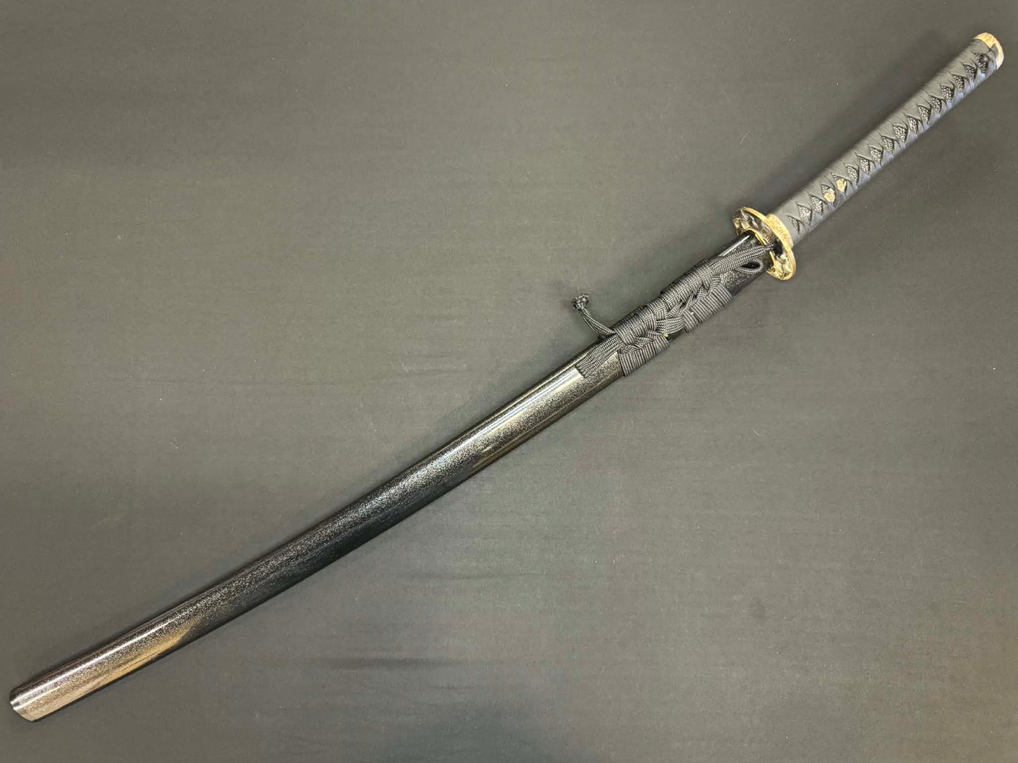 Cloudhammer Gold Lotus Katana - s5e shock steel