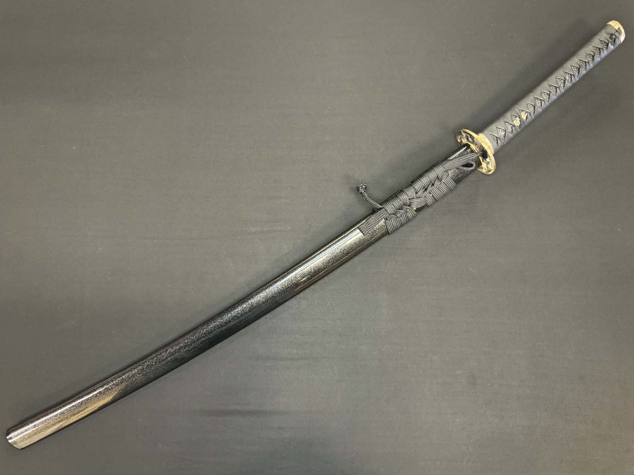Cloudhammer Gold Lotus Katana - s5e shock steel