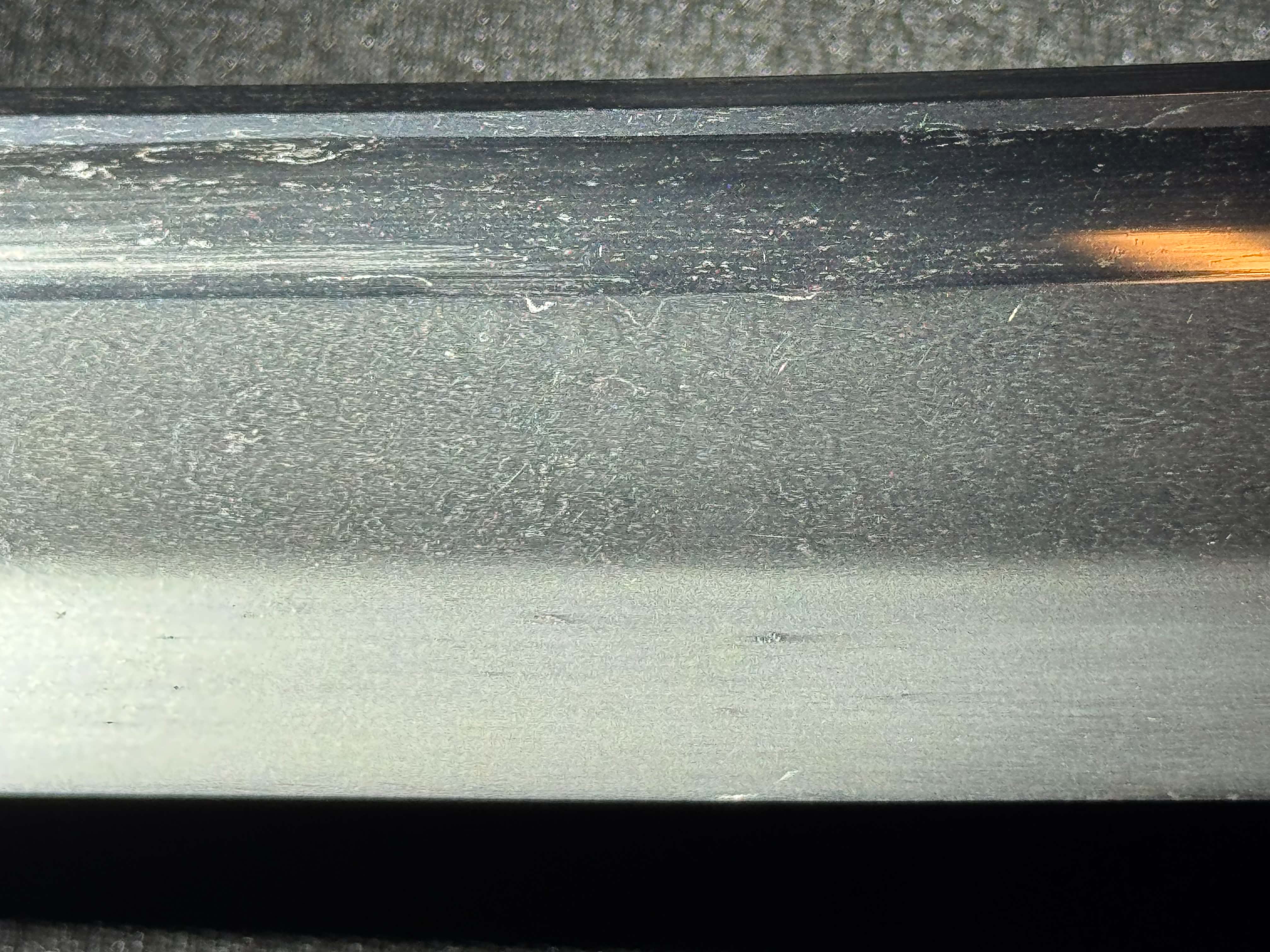 Antique Nihonto - Early Edo (about 350 years old) WIDE Wakizashi in Shirasaya, NBTHK attributed to 4th generation Tadayoshi