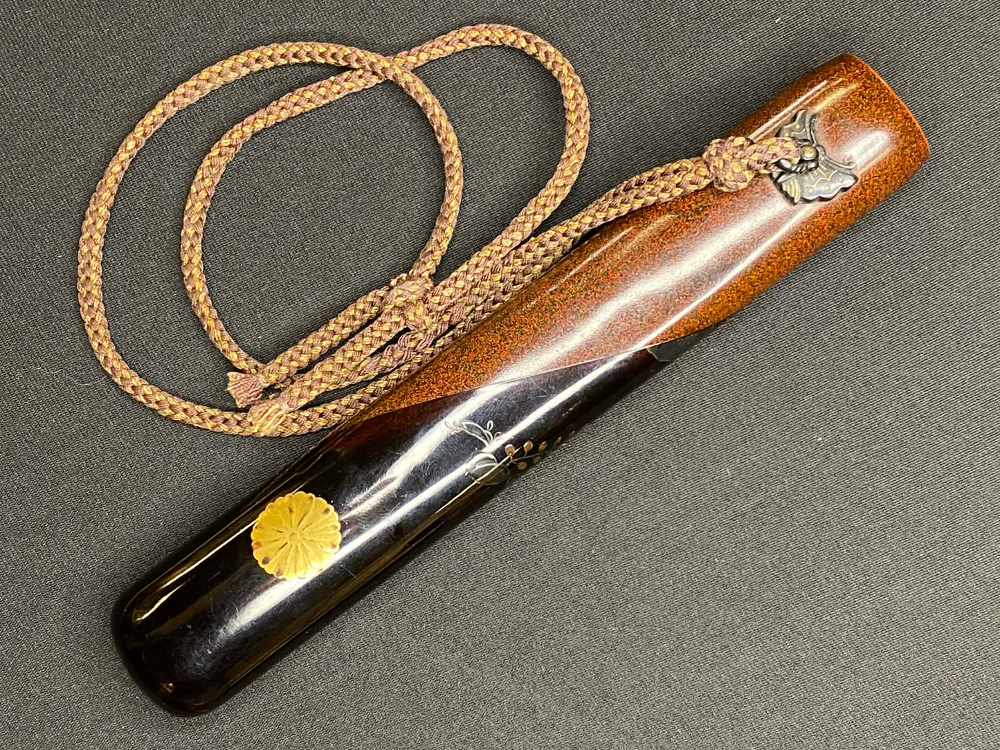 Nihonto - Tanto in Kaiken Koshirae - Late Edo, signed Nobuyoshi, NBTHK Certified