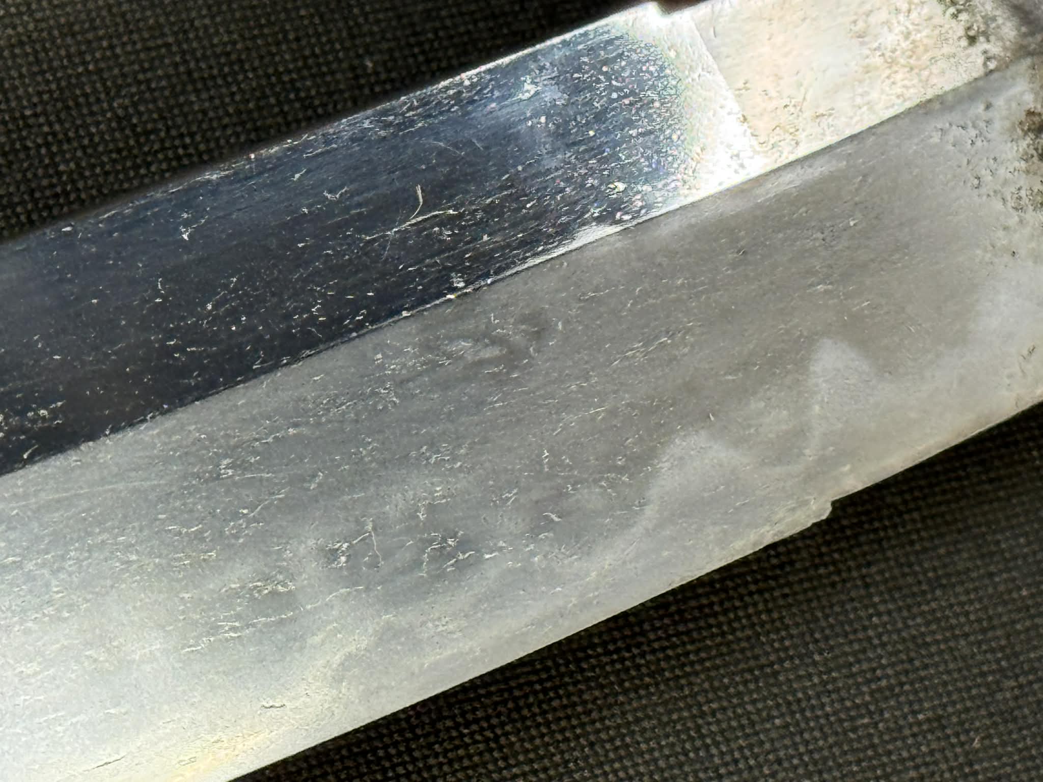 Antique Nihonto - Late Muromachi (450-500 years old) Nagamaki Naoshi Katana, signed Mitsunaga - NBTHK attributed to Mino Senjuin