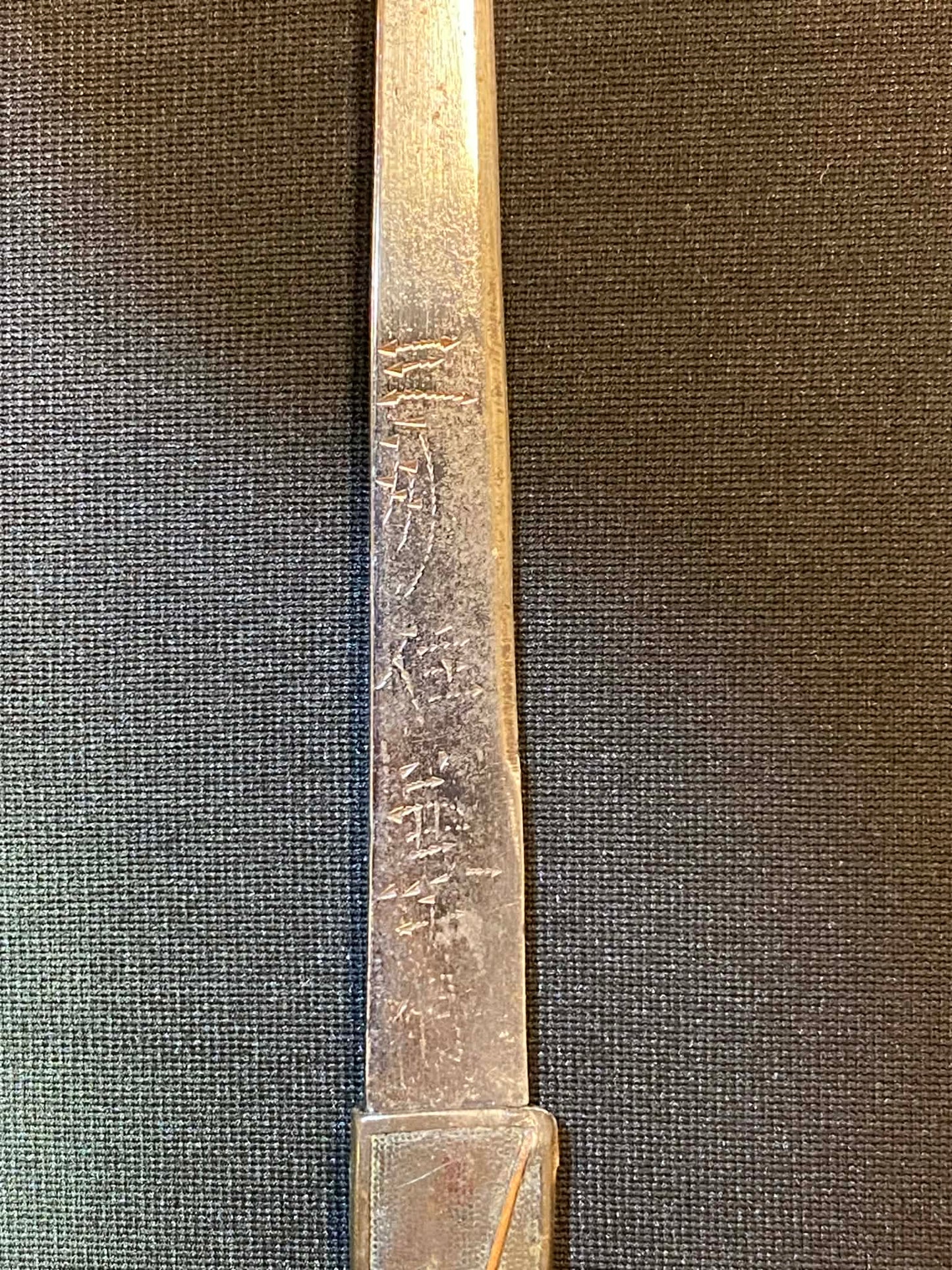 Antique Nihonto - Early Edo (350 years old) Kanmuri-Otoshi Wakizashi in Koshirae - NTHK attributed to Shimosa Daijo Kanemasa