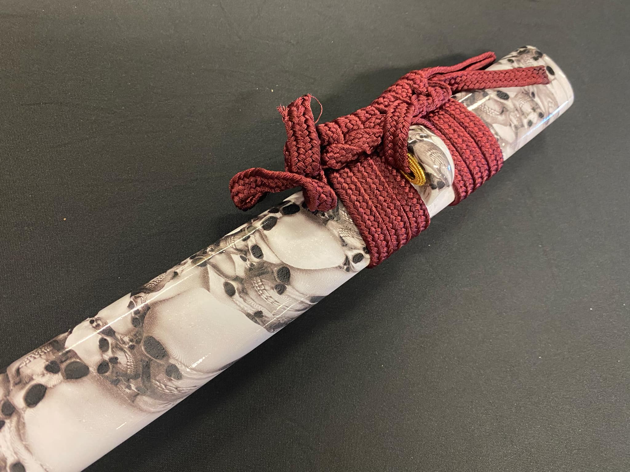 PRE-ORDER Phoenix Armory Crimson Death Katana T10 Clay Tempered