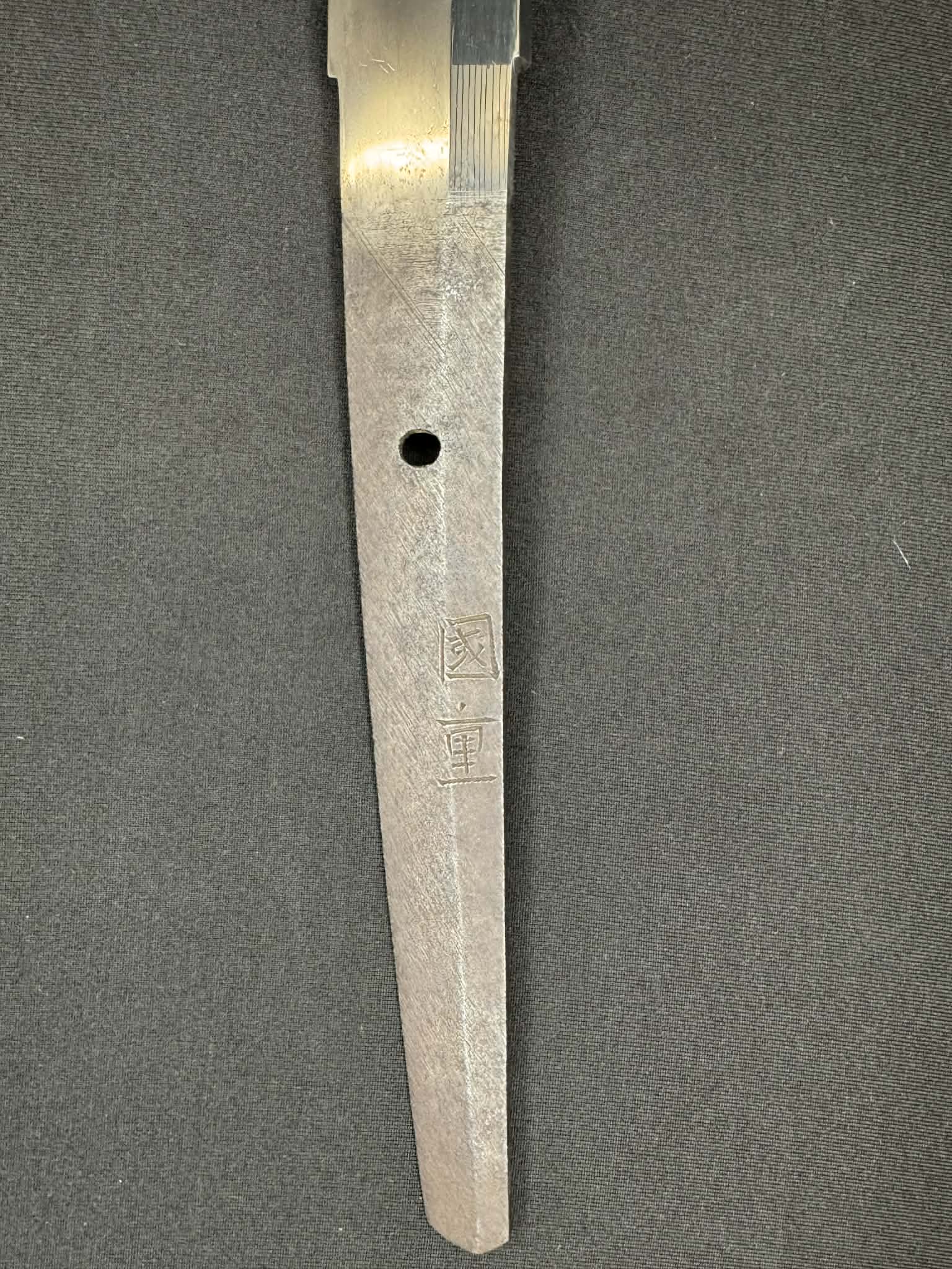 Antique Nihonto -  Katana in Koshirae - Signed Kunishige, First Year of Bunkyu (certified by NBTHK and NTHK)