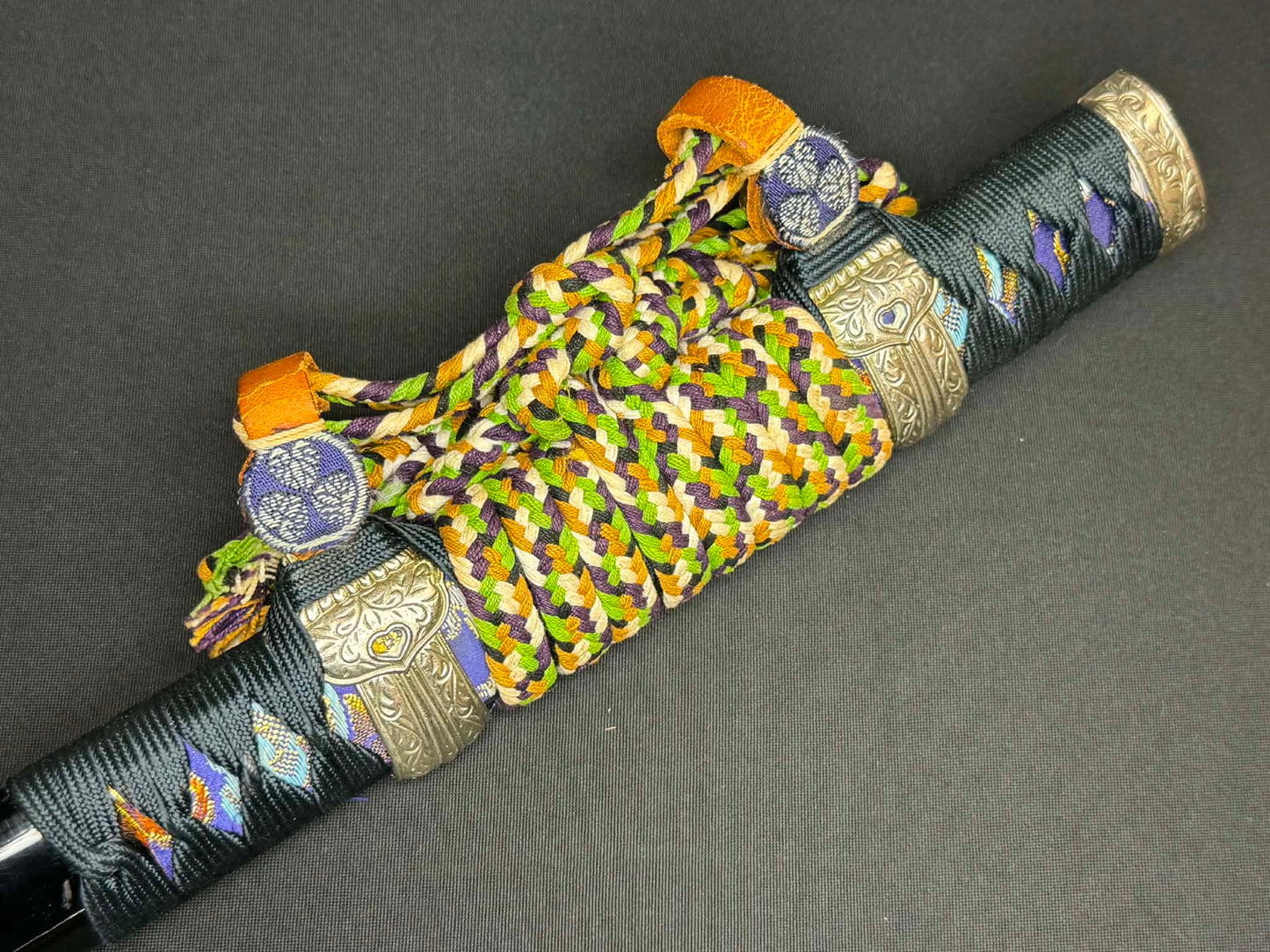 Antique Nihonto - Possible BATTLE DAMAGE Katana in Tachi Koshirae, signed Kunimune (unverified)
