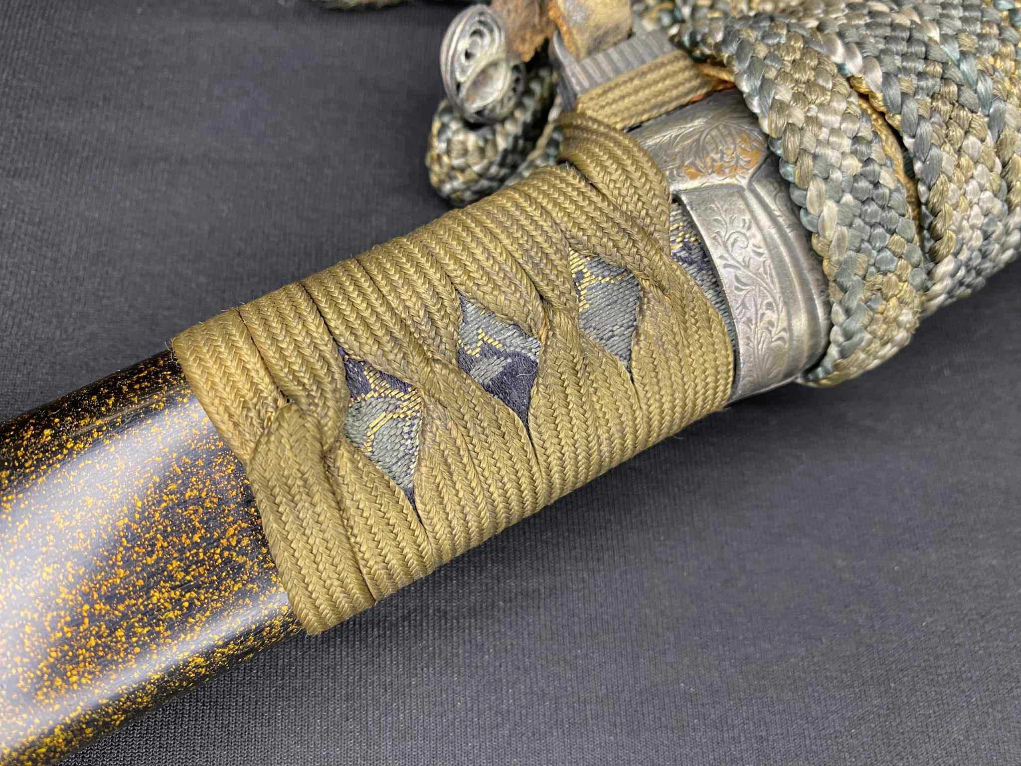 Antique Nihonto - Katana with Tachi Koshirae - Muramachi (5-600 years old) - NBTHK Attributed to Uda