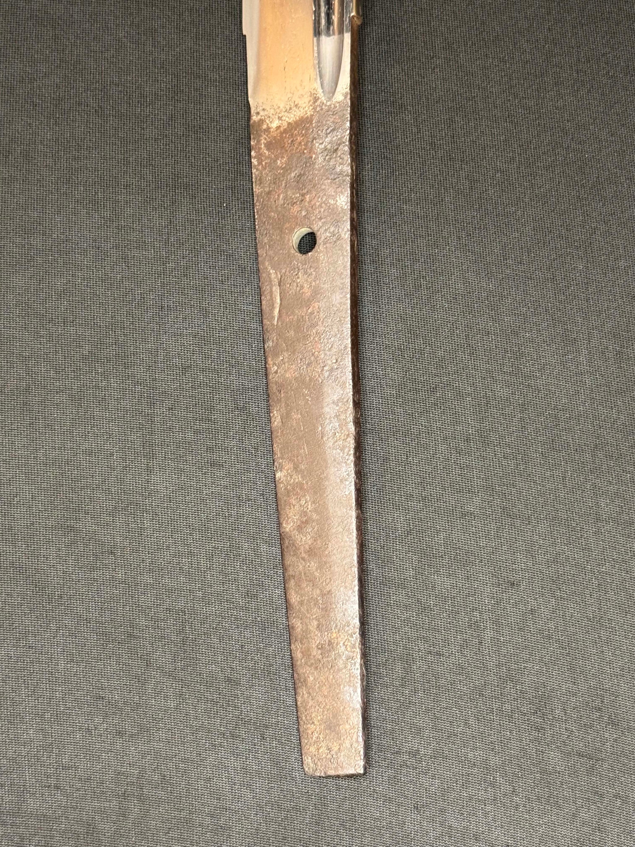 Antique Nihonto - LONG Katana in Shirasaya - NBTHK attributed to Kongobyoe