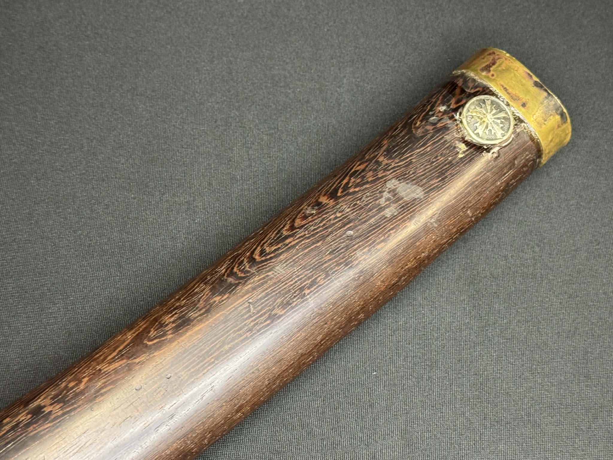 Antique Nihonto - Shobu wakizashi in Koshirae