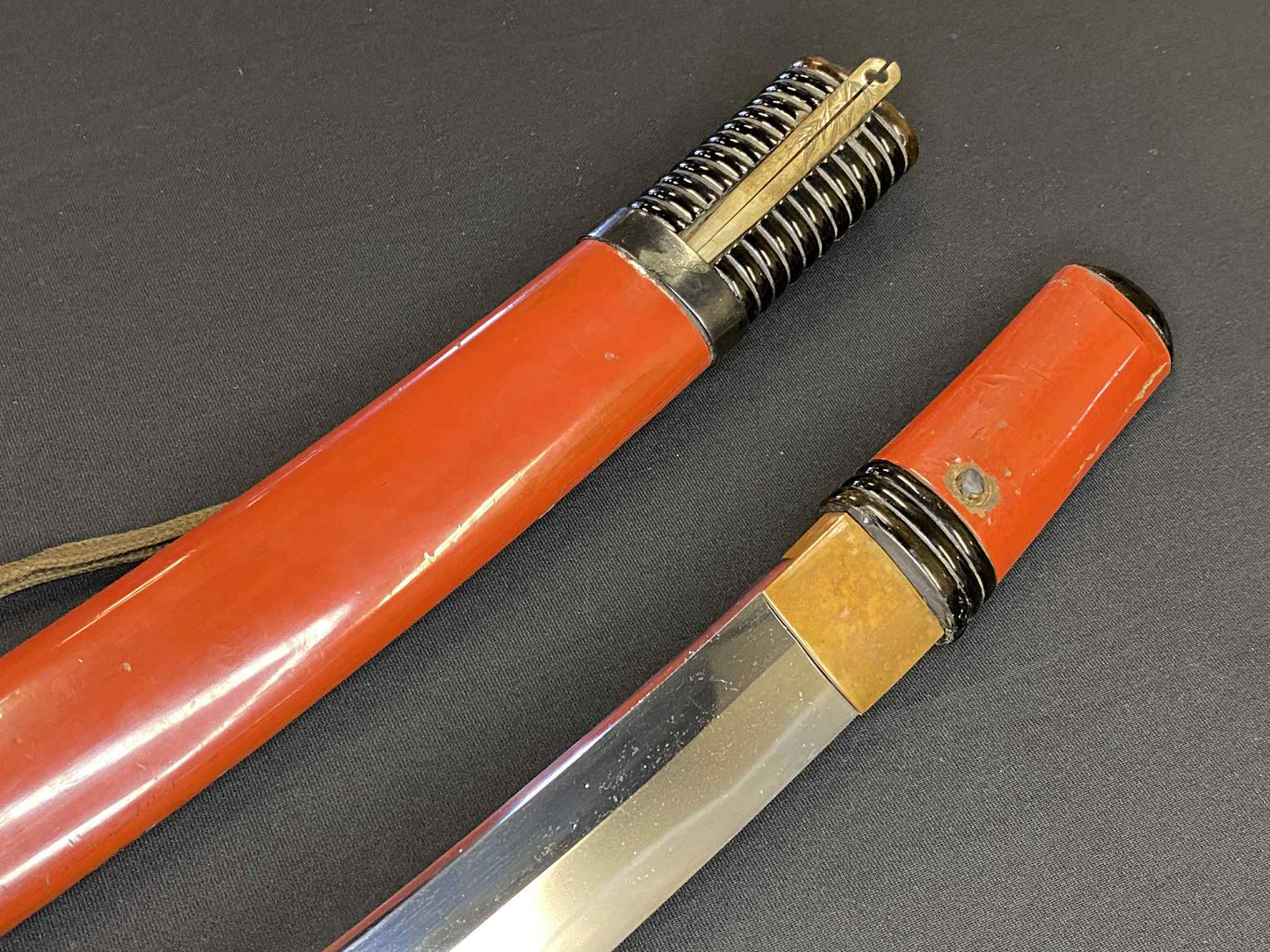 Antique Nihonto - Wide Wakizashi in Koshirae - partial signature, attributed to Owari Seki by NBTHK