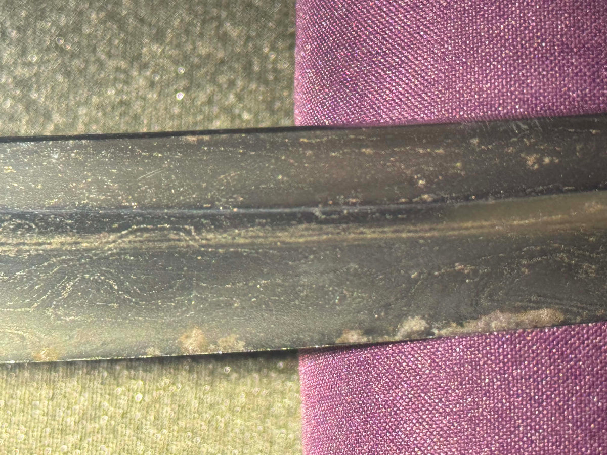 Antique Nihonto - Kanmuri Tanto in Koshirae, signed Hiromasa (not verified)