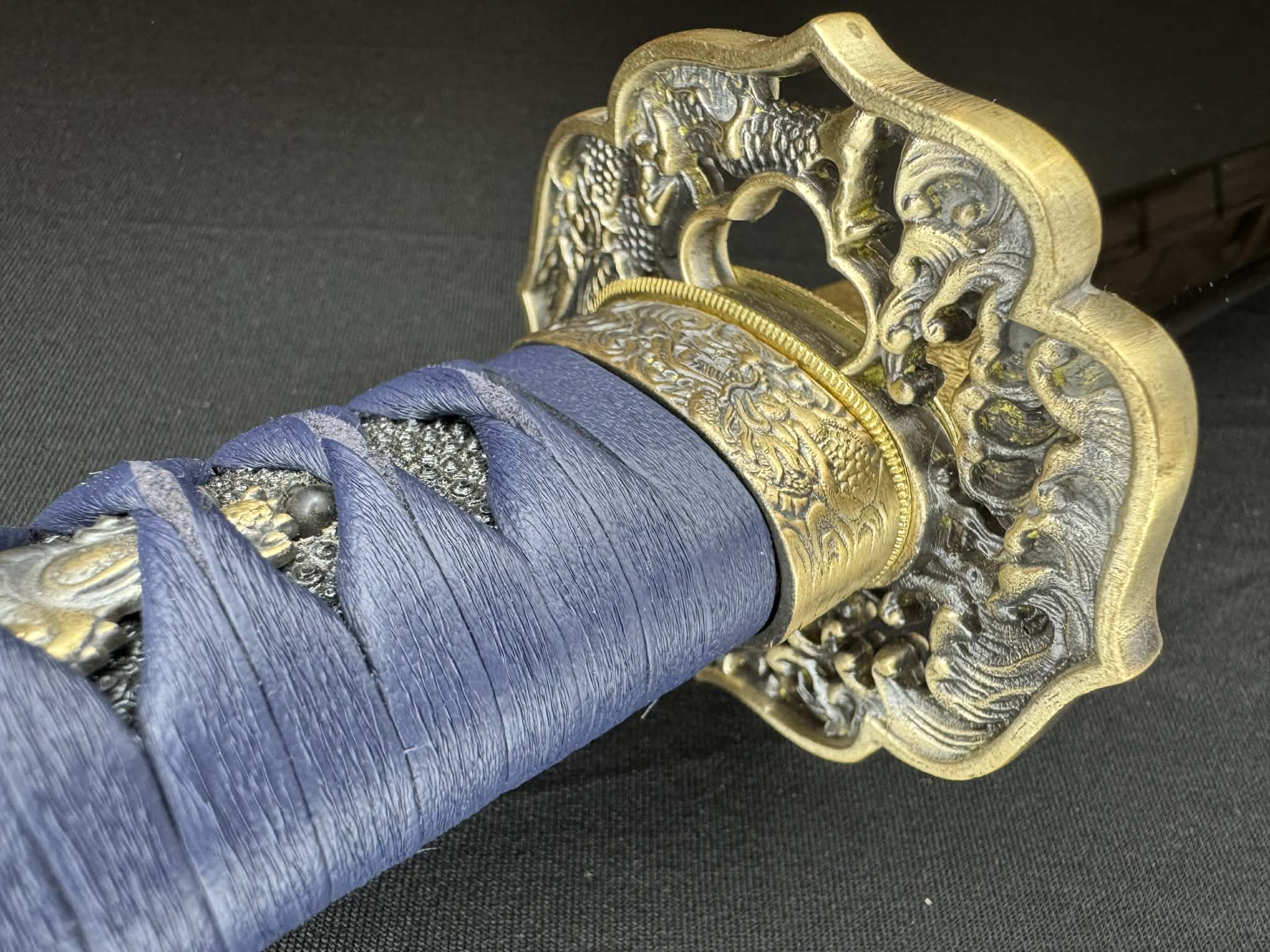 Cloudhammer Steelworks Katana - Tidal Dragon S5e Shock Steel