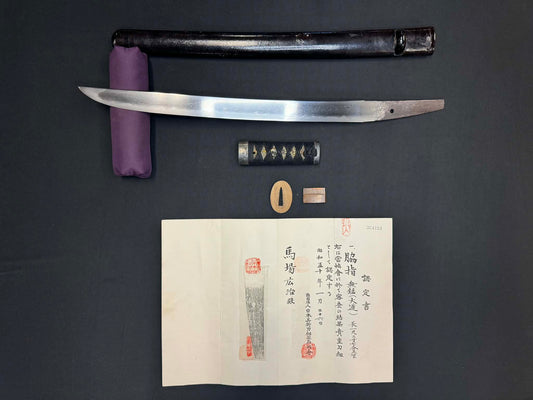Antique Nihonto - Wakizashi in Koshirae - NBTHK attributed to Daido