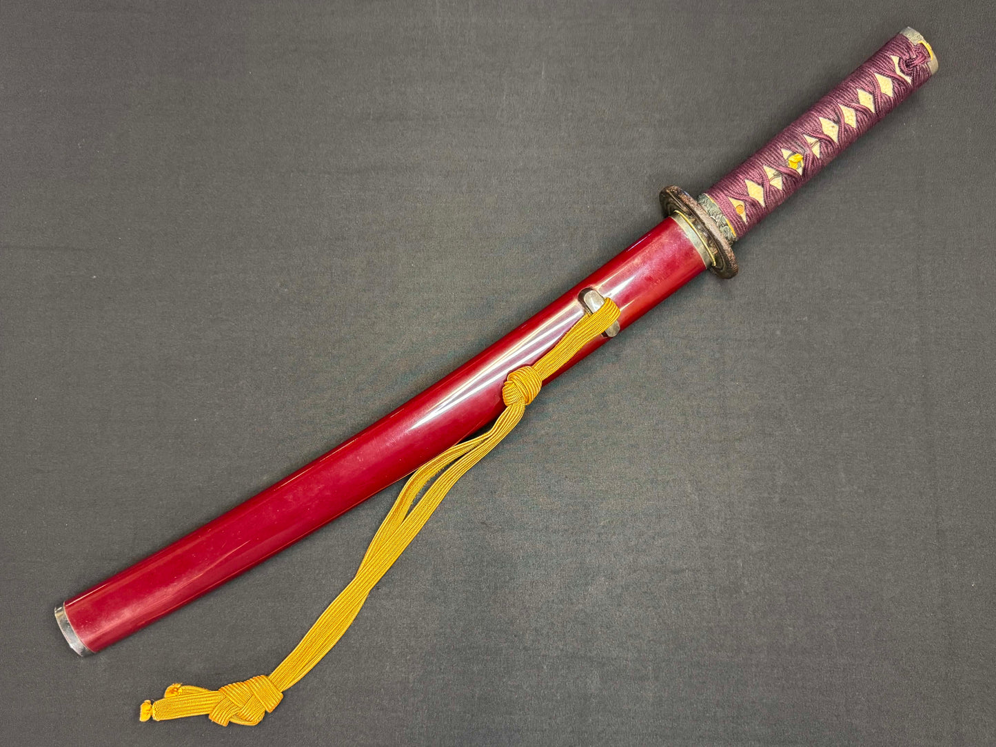 Antique Nihonto - Naginate naoshi in Wakizashi in Koshirae