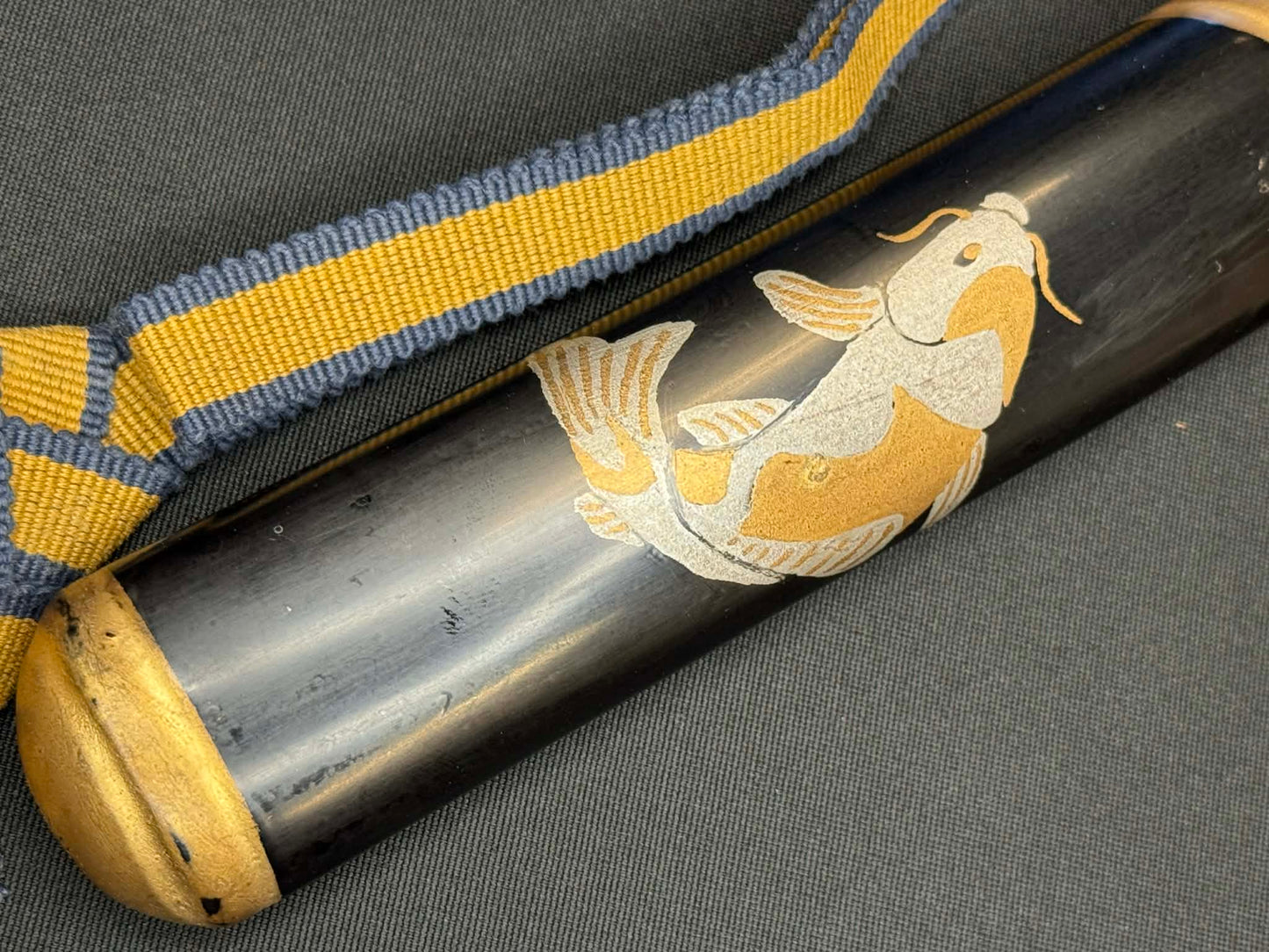 Antique Nihonto - Wakizashi in Koshirae, signed Suruga Ju Kanesada (unverified)