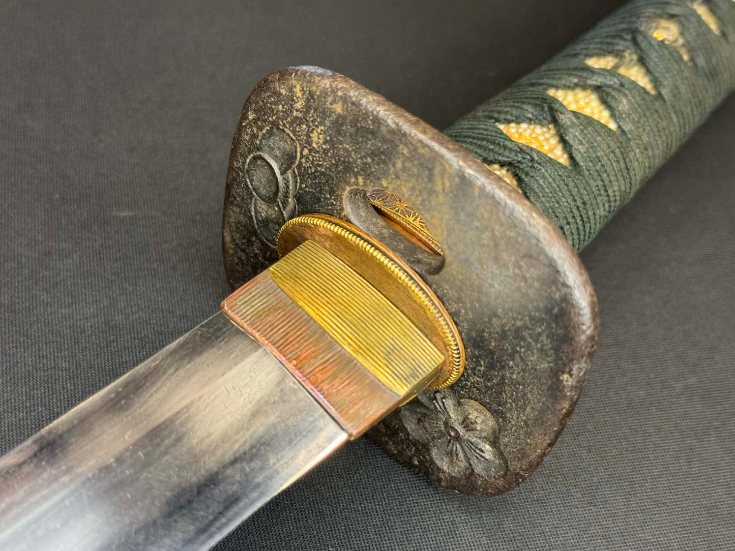 Antique Nihonto - Wakizashi in Plum Koshirae