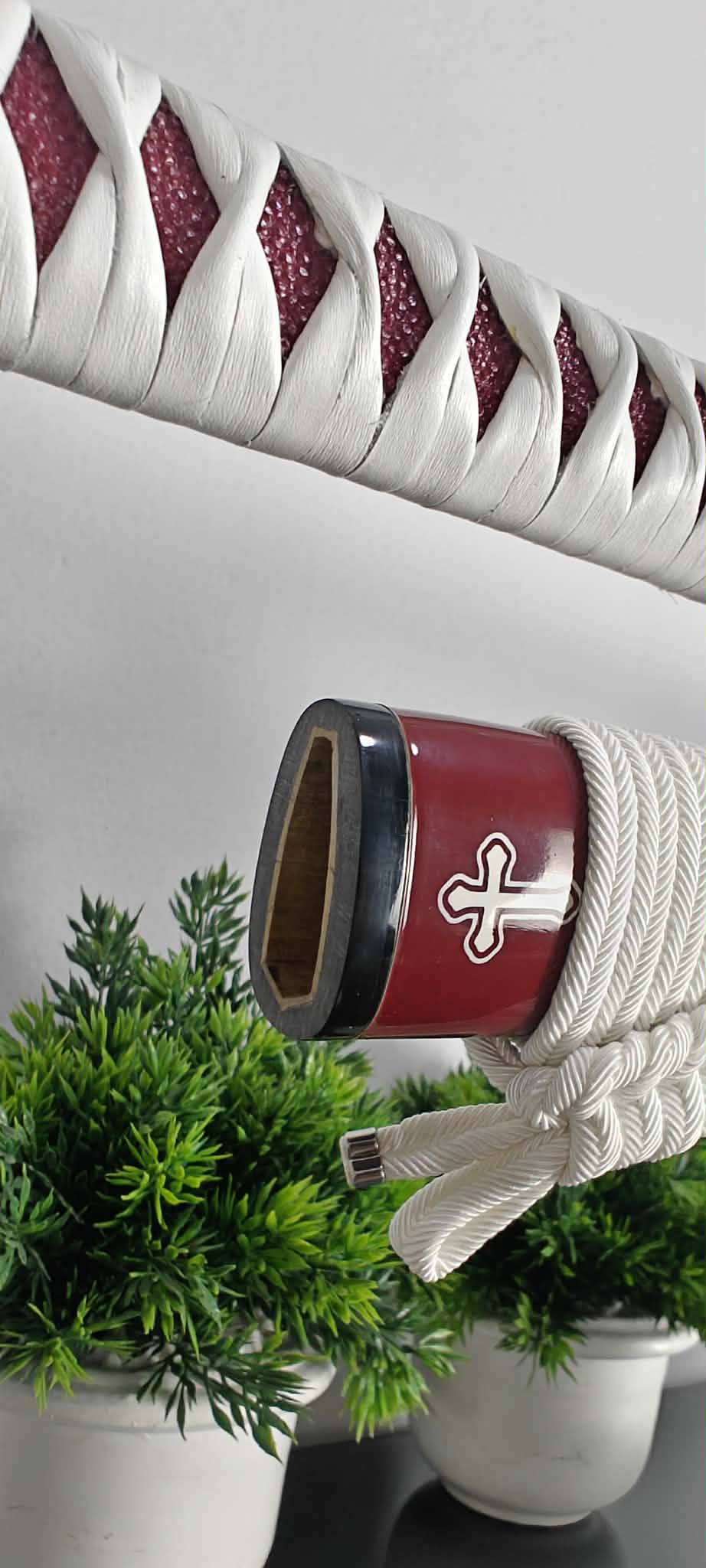 Thaitsuki Redemption Christian Katana, 1095 Clay tempered exclusive