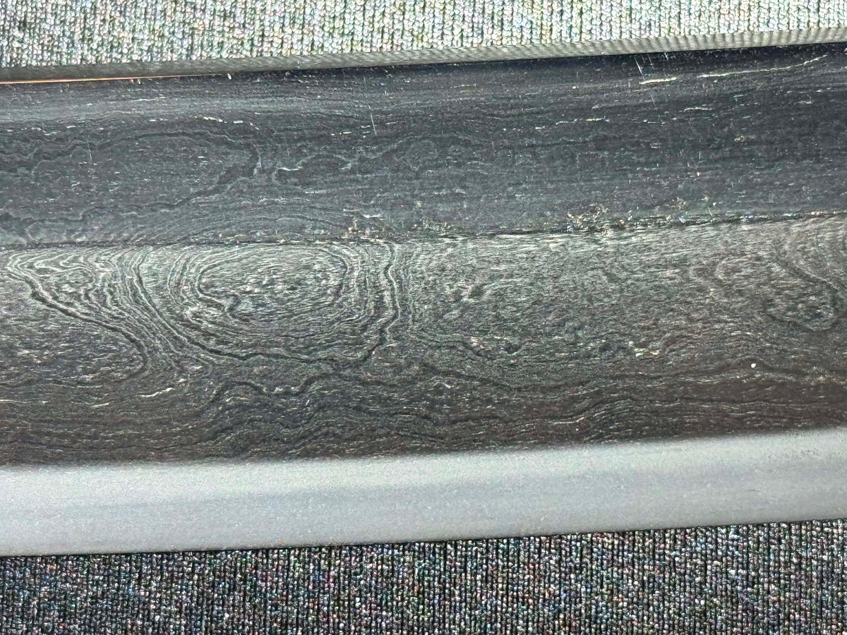 Antique Nihonto - Late Edo GIANT Katana with Koshirae, Signed Koshu Yori Katsuyamajo Minami Hisatsugu Saku Kore, Dated Tenpo 13 (1842) February, NBTHK Certified