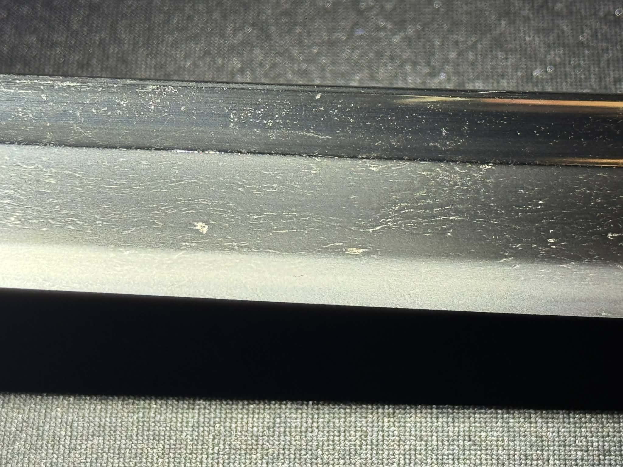 Antique Nihonto - Late Muromachi Katana in Shirasaya - Signed Tomotsugu, NBTHK attributed to Uda