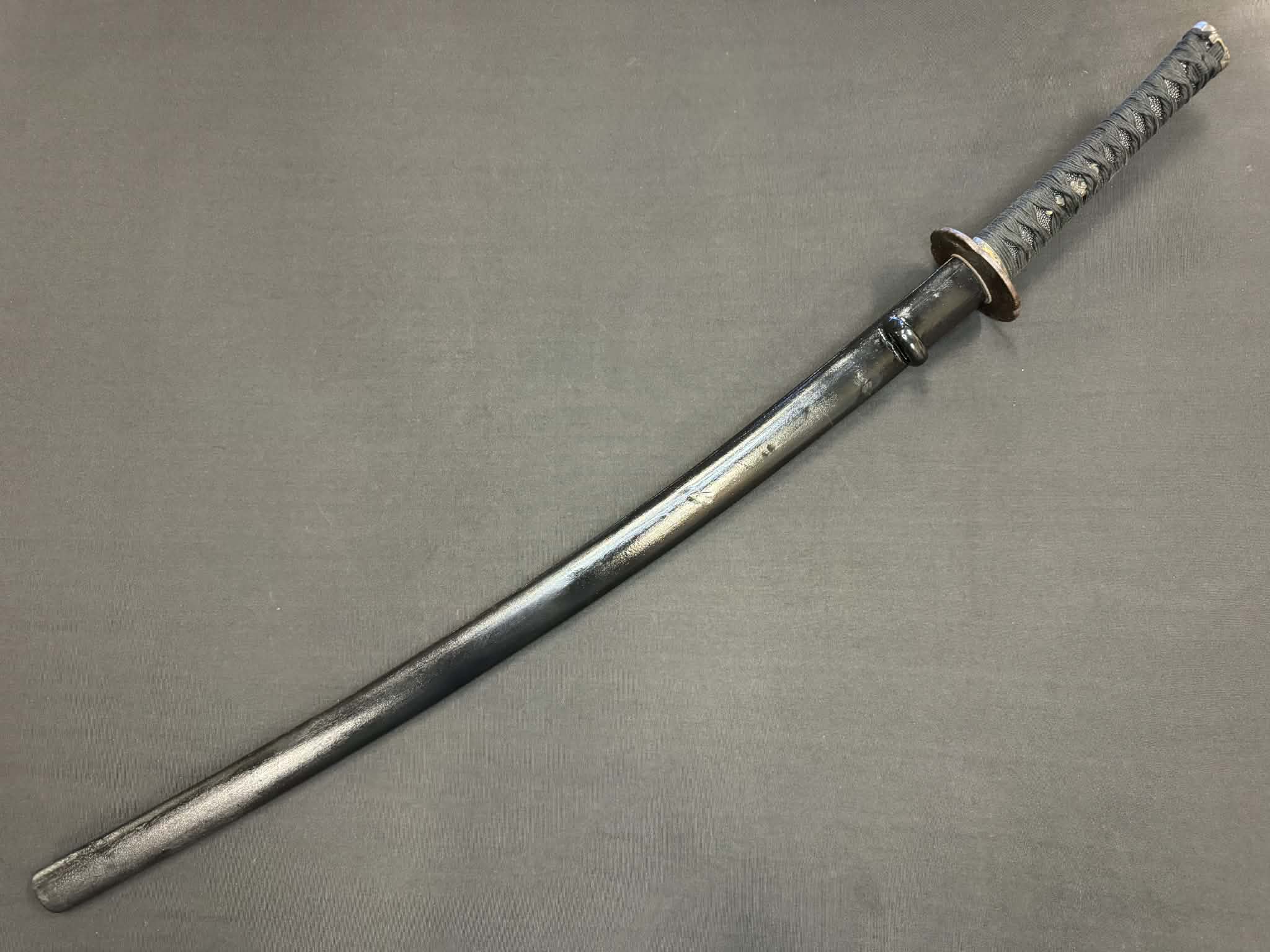 Antique Nihonto - wakizashi (Kodachi?) in Dragon-themed Koshirae