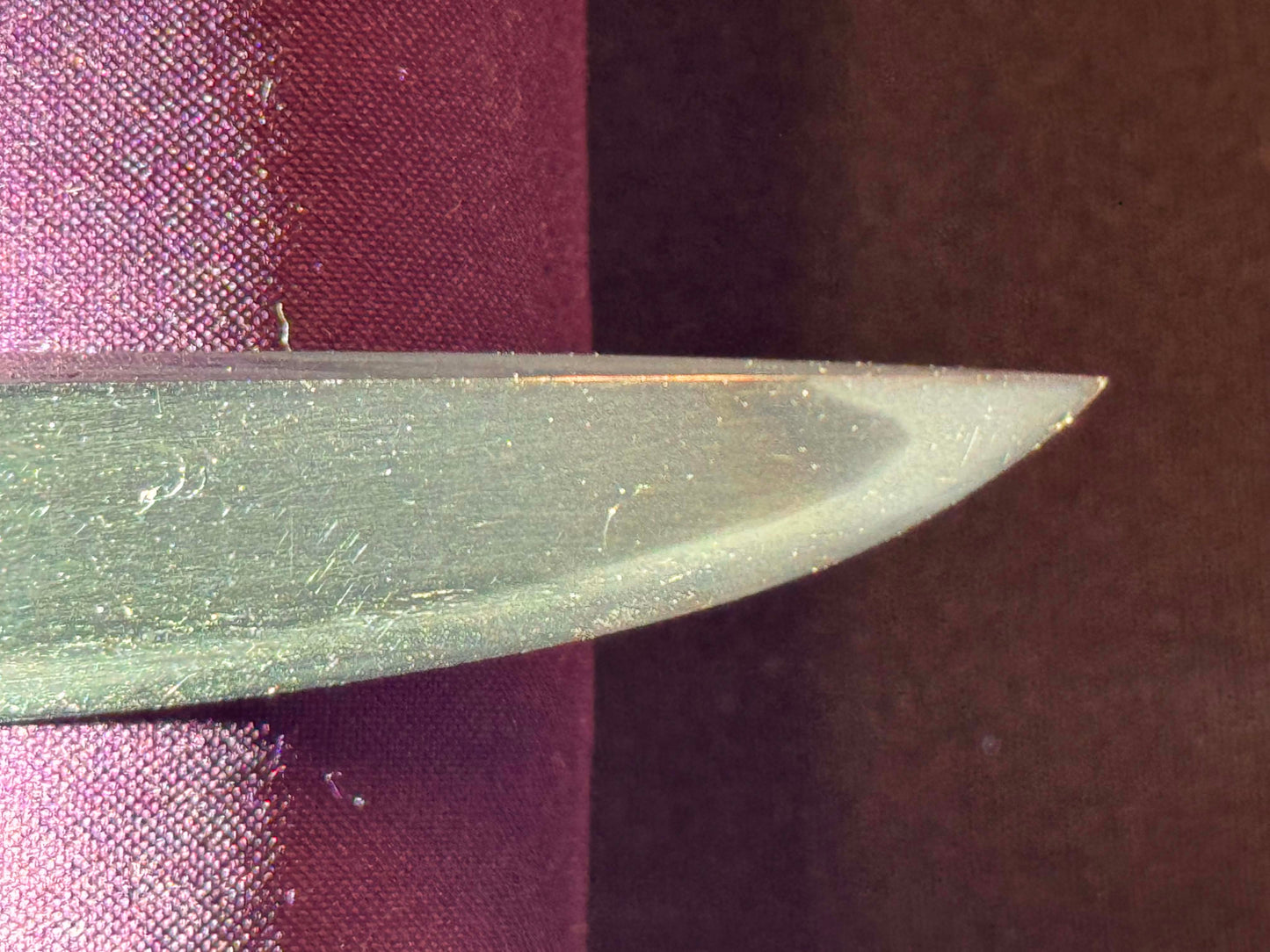 Antique Nihonto - Tanto in Shirasaya, signed Yoshimitsu (Tosa, Unverified)