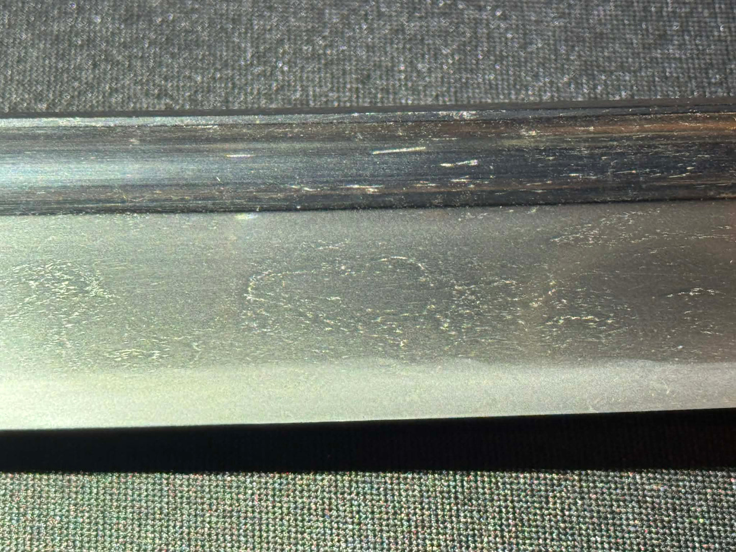 Antique Nihonto - Late Muromachi Katana in Shirasaya - Signed Tomotsugu, NBTHK attributed to Uda