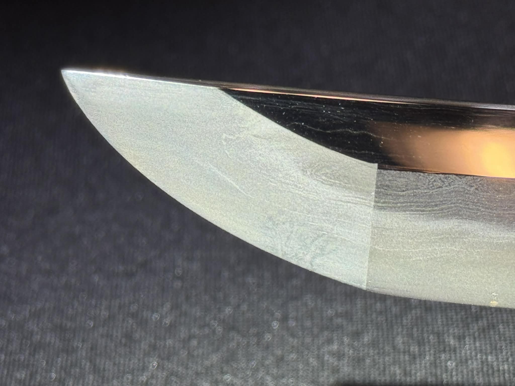 Masterwork Phoenix Armory Katana - Sky Vanguard Handachi Folded Steel