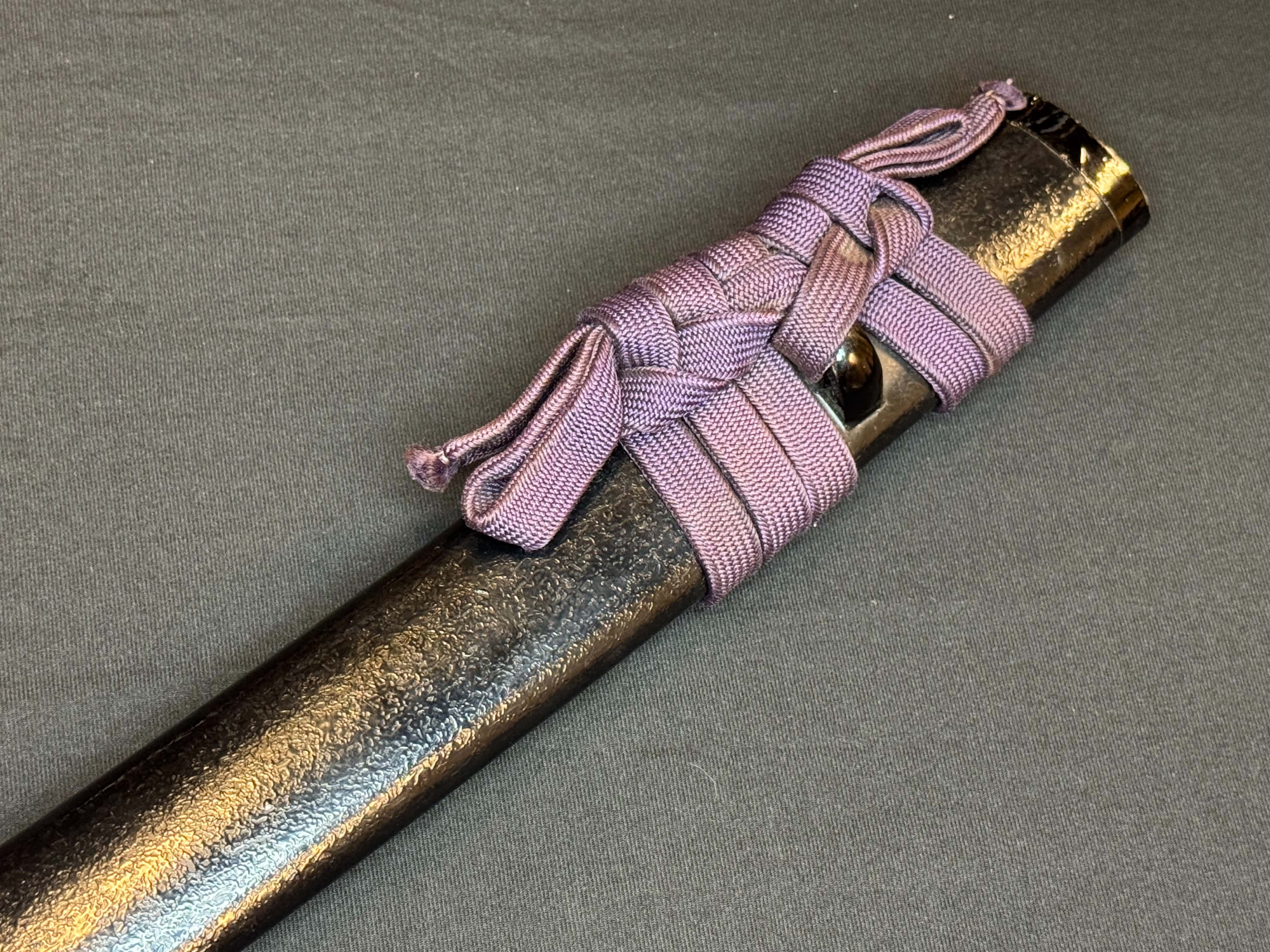 Antique Nihonto - Late Edo Katana in Koshirae, Signed Bingo no Kuni Ju Masanori Saku, NBTHK certified