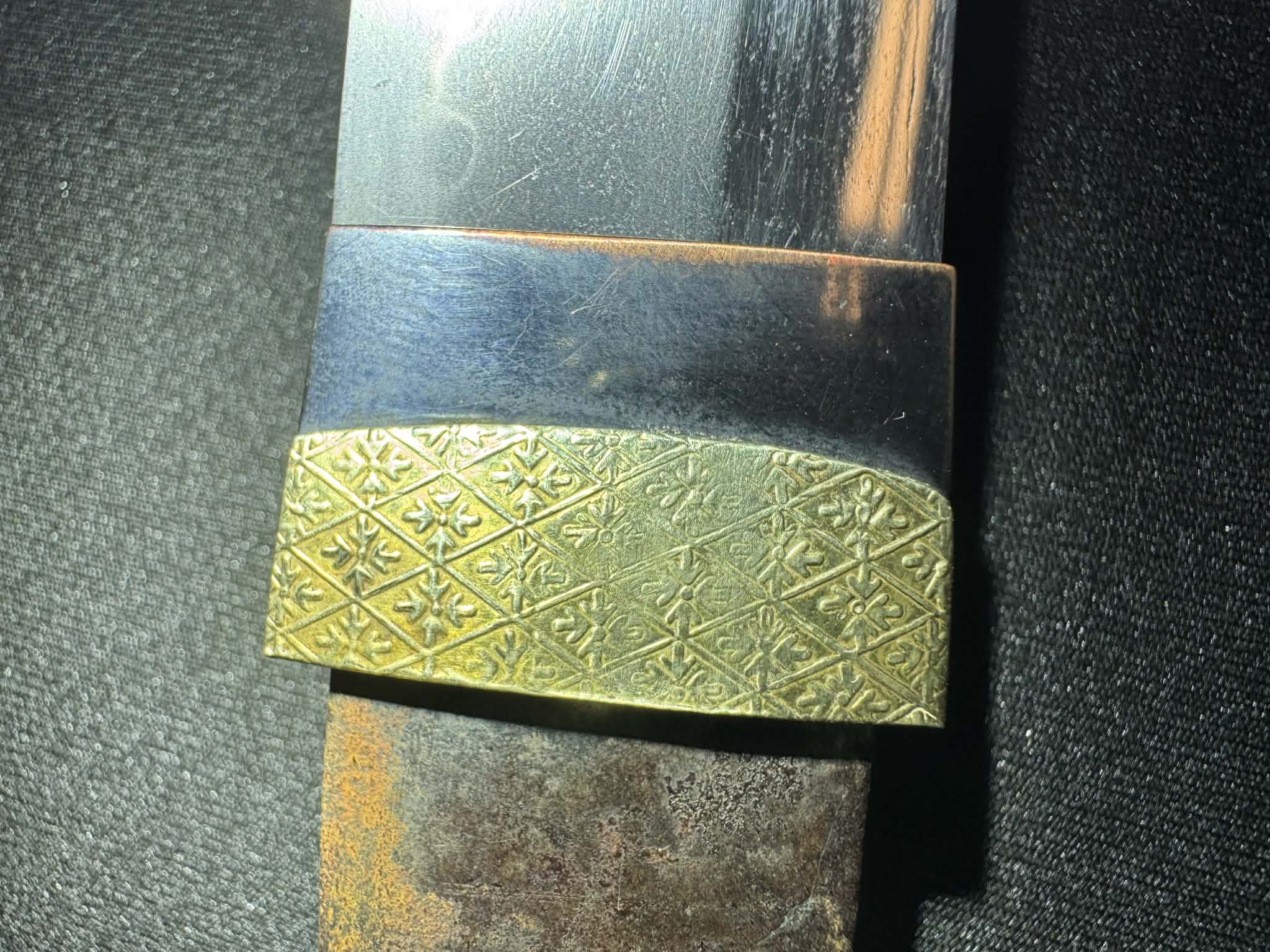 Antique Nihonto - Late Edo Wakizashi in Shirasaya with Shikomizue mounts (Stick Sword)