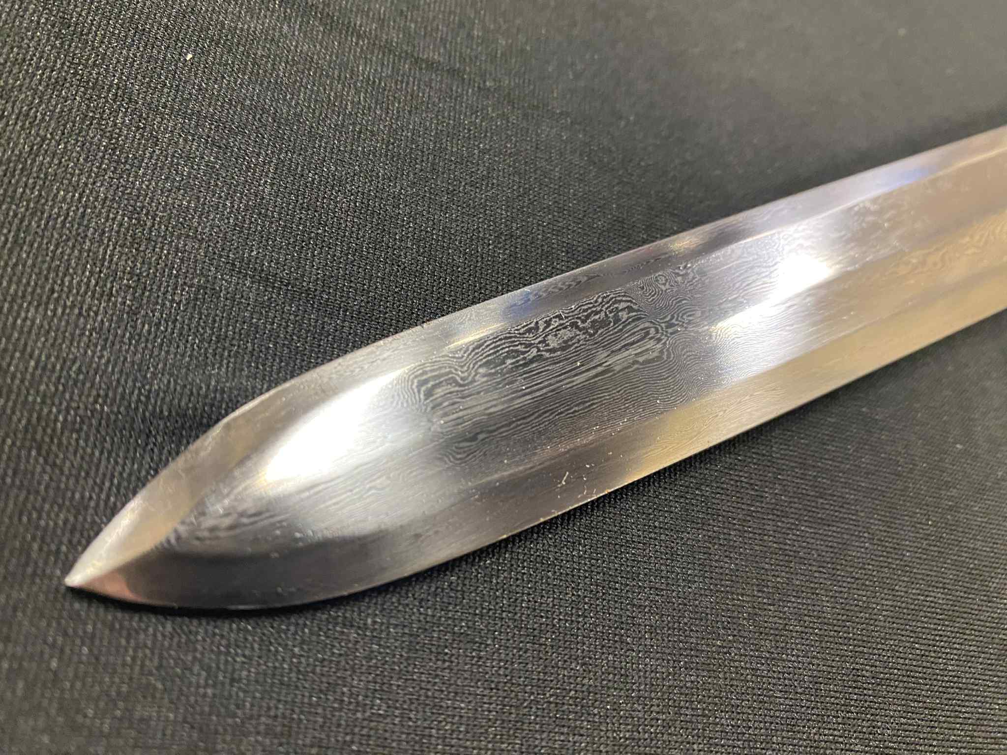 Phoenix Armory Tsurugi - Dragon Prayer - Damascus