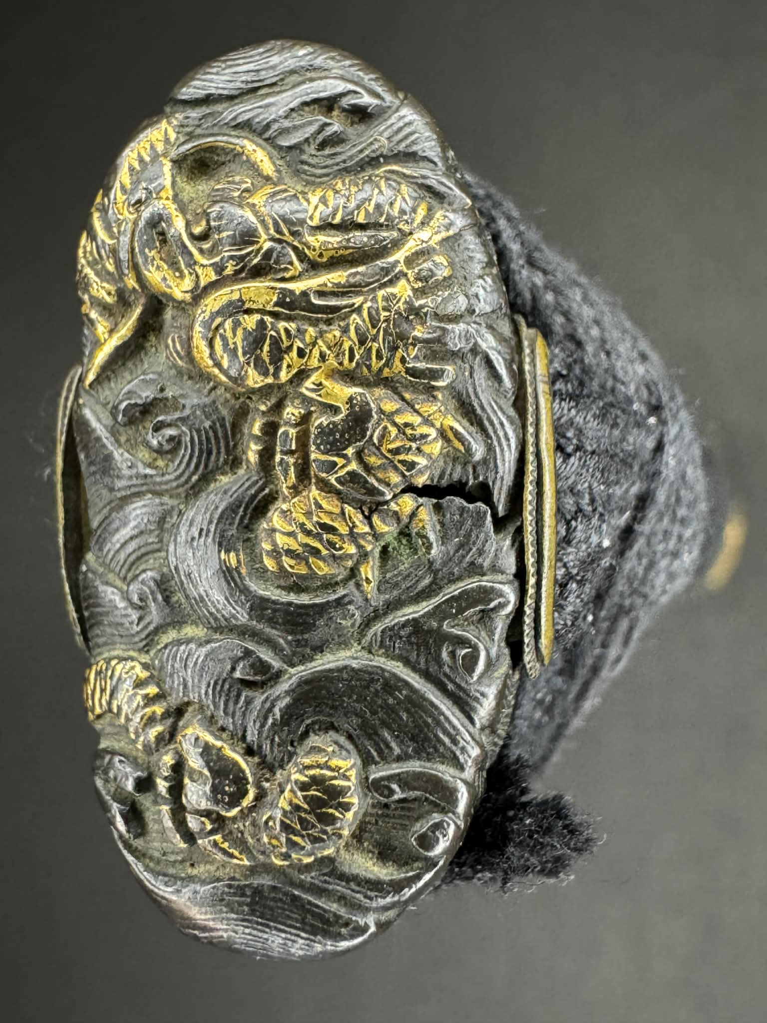 Antique Nihonto - wakizashi (Kodachi?) in Dragon-themed Koshirae