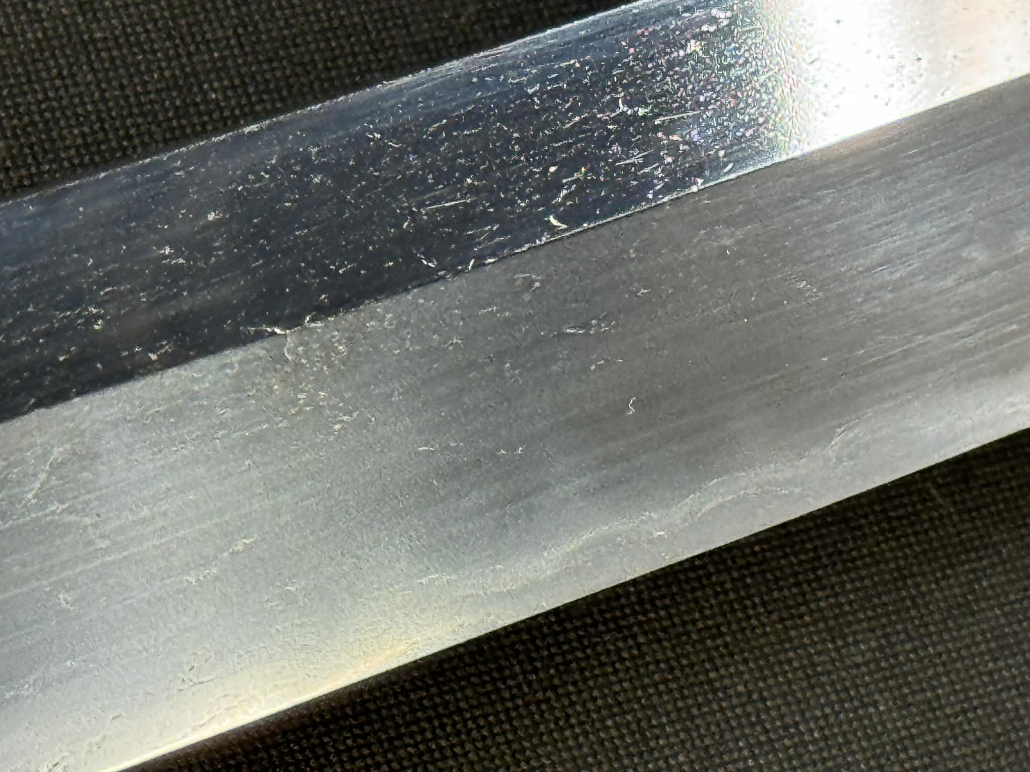 Antique Nihonto - Late Muromachi (450-500 years old) Nagamaki Naoshi Katana, signed Mitsunaga - NBTHK attributed to Mino Senjuin