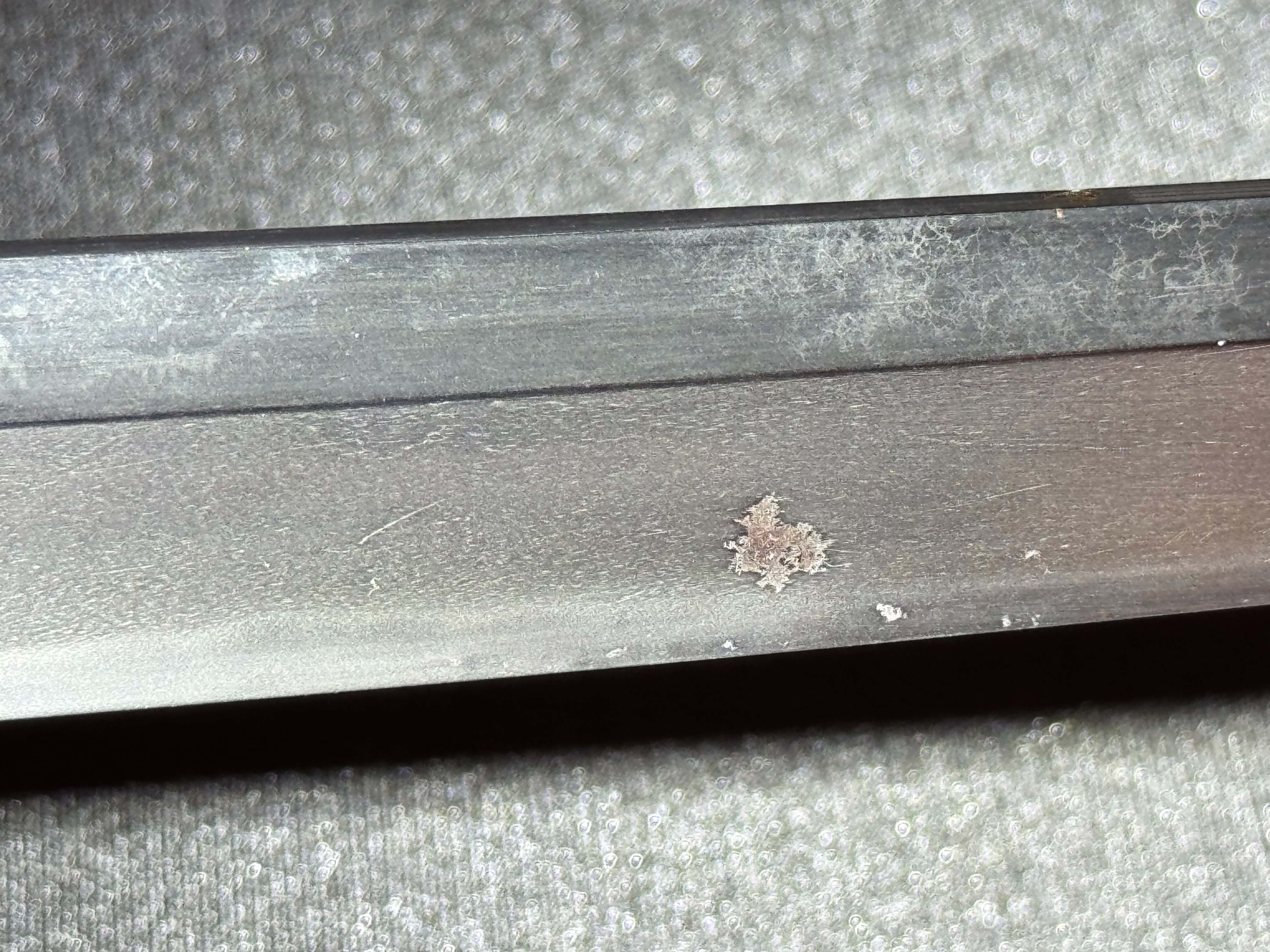 Antique Nihonto - Late Edo (150 years old) LONG Katana in Shirasaya - Signed Shohoken Yoshiyuki , NBTHK certified
