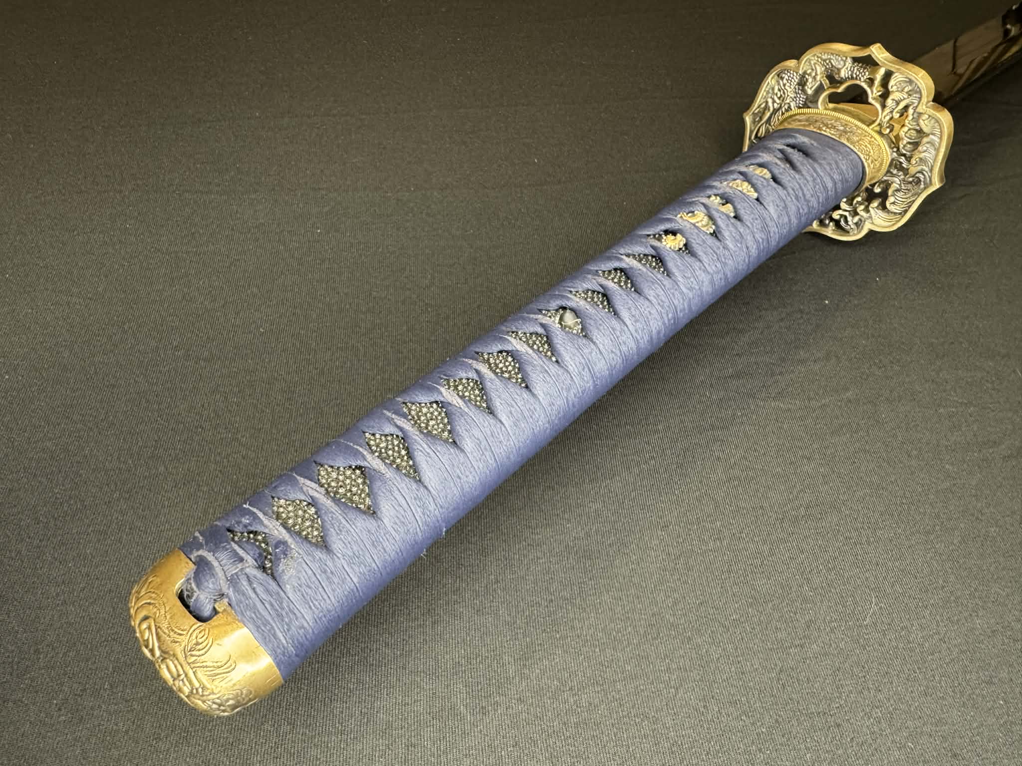 Cloudhammer Steelworks Katana - Tidal Dragon S5e Shock Steel