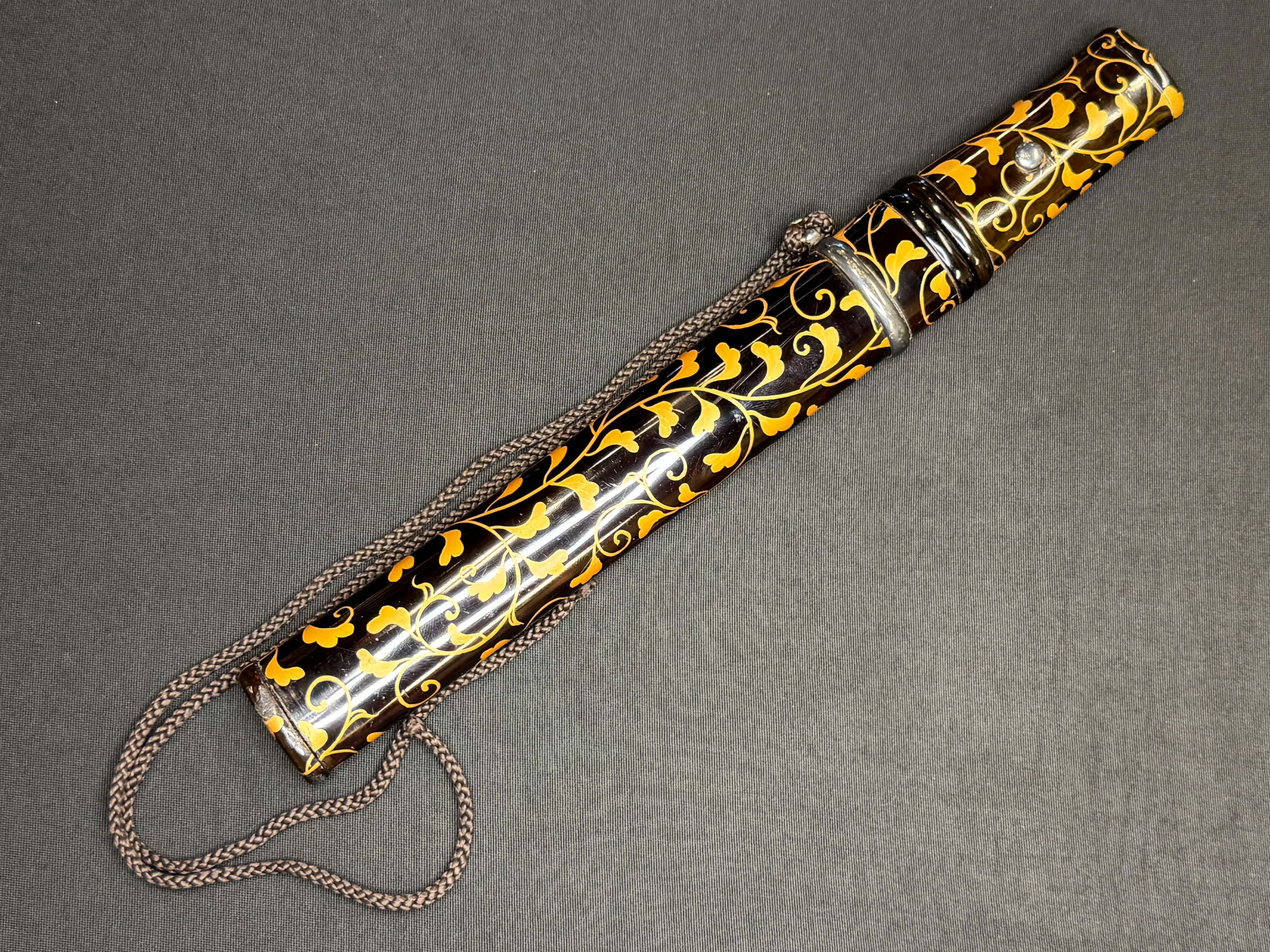 Antique Nihonto - thiccc Yoroi Doshi Armor Piercer Tanto with Koshirae